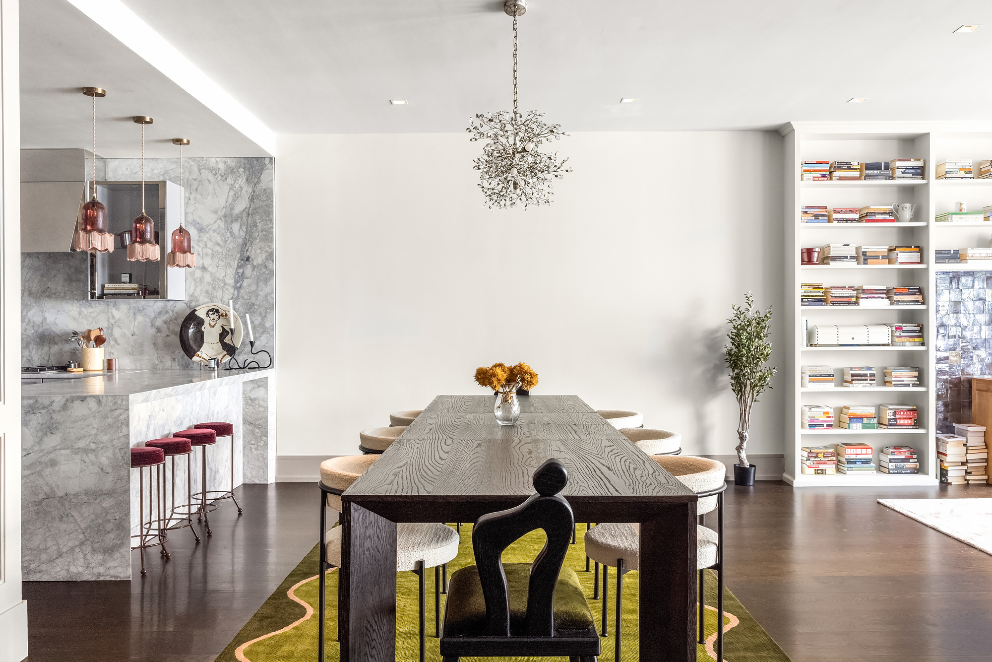 14-16 Wooster Street, Unit 2 Manhattan, NY 10013 - Photo 6 of 22 a view of a dining room with furniture and wooden floor