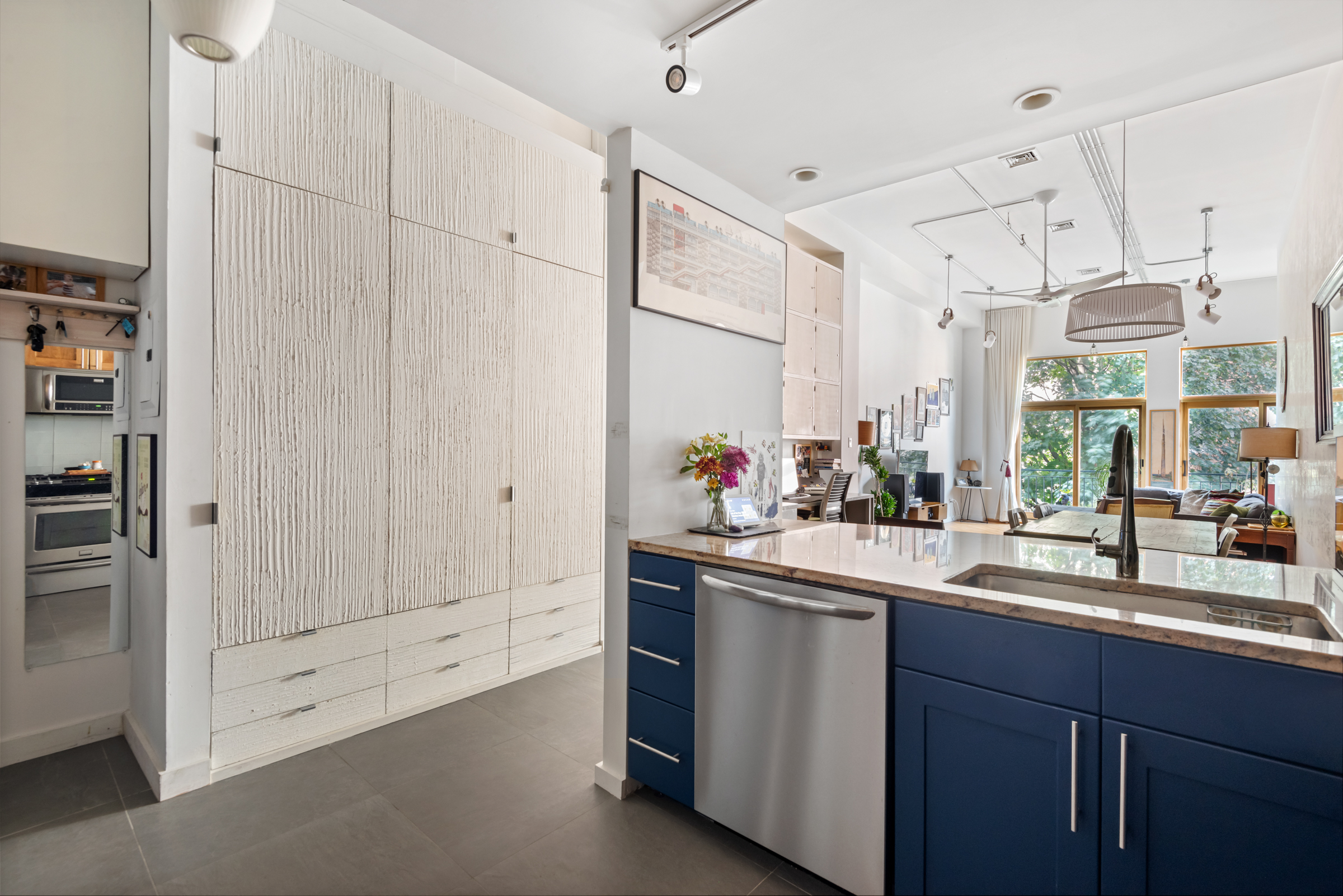 105 Lexington Avenue, Unit 2G Brooklyn, NY 11238 - Photo 4 of 17 a kitchen with a sink and cabinets