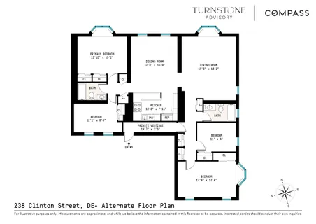 $2,250,000 | 238 Clinton Street, Unit DE | Cobble Hill