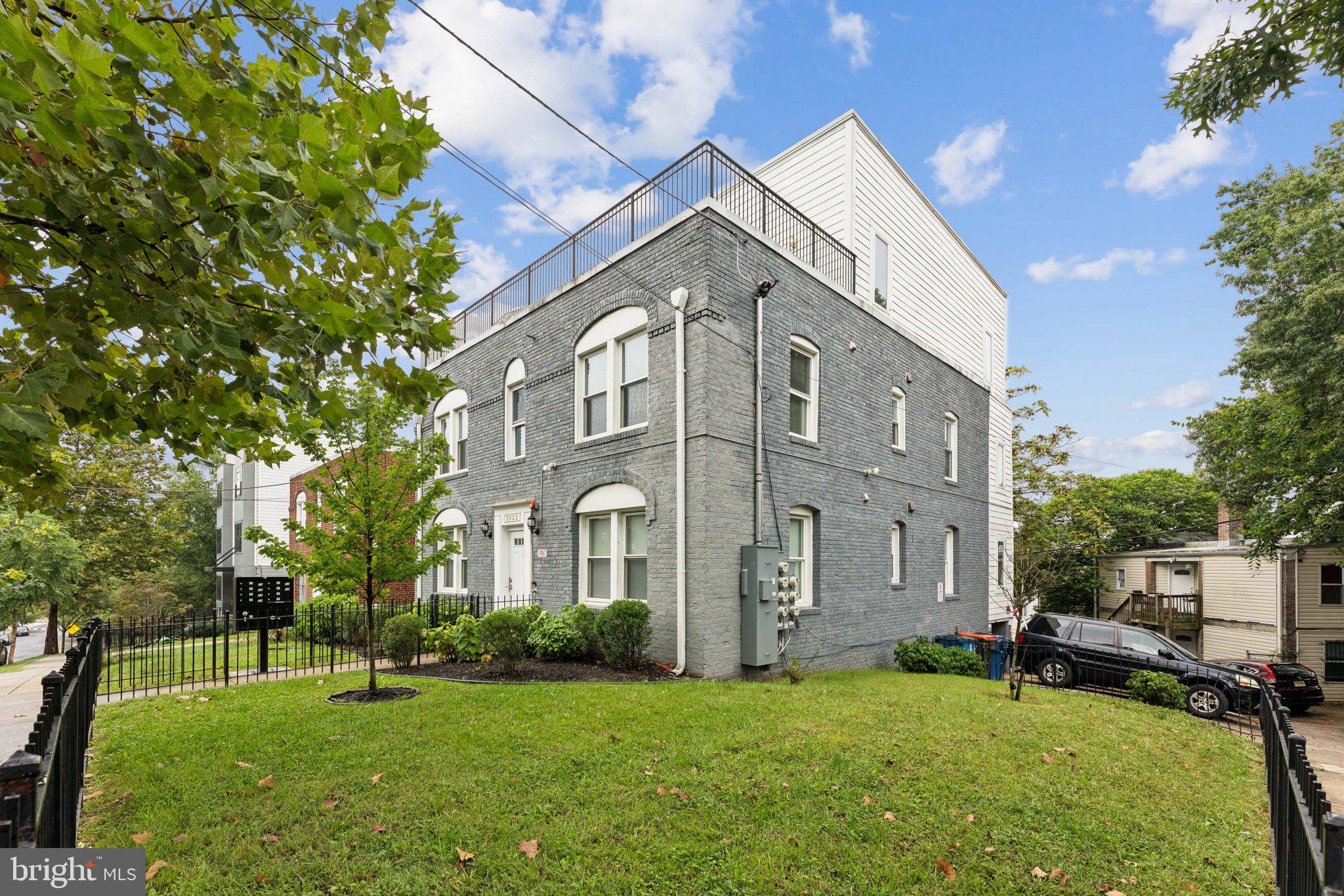 2822 28th Street Southeast Washington, DC 20020 - Photo 48 of 57 a view of a house with a yard