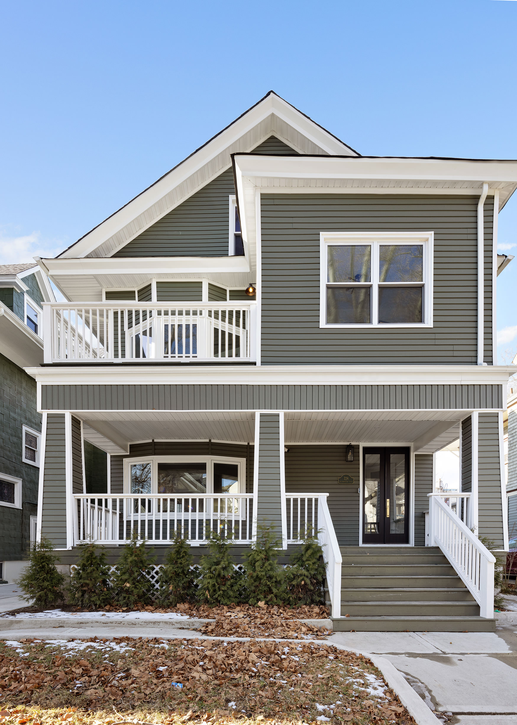 front view of a house