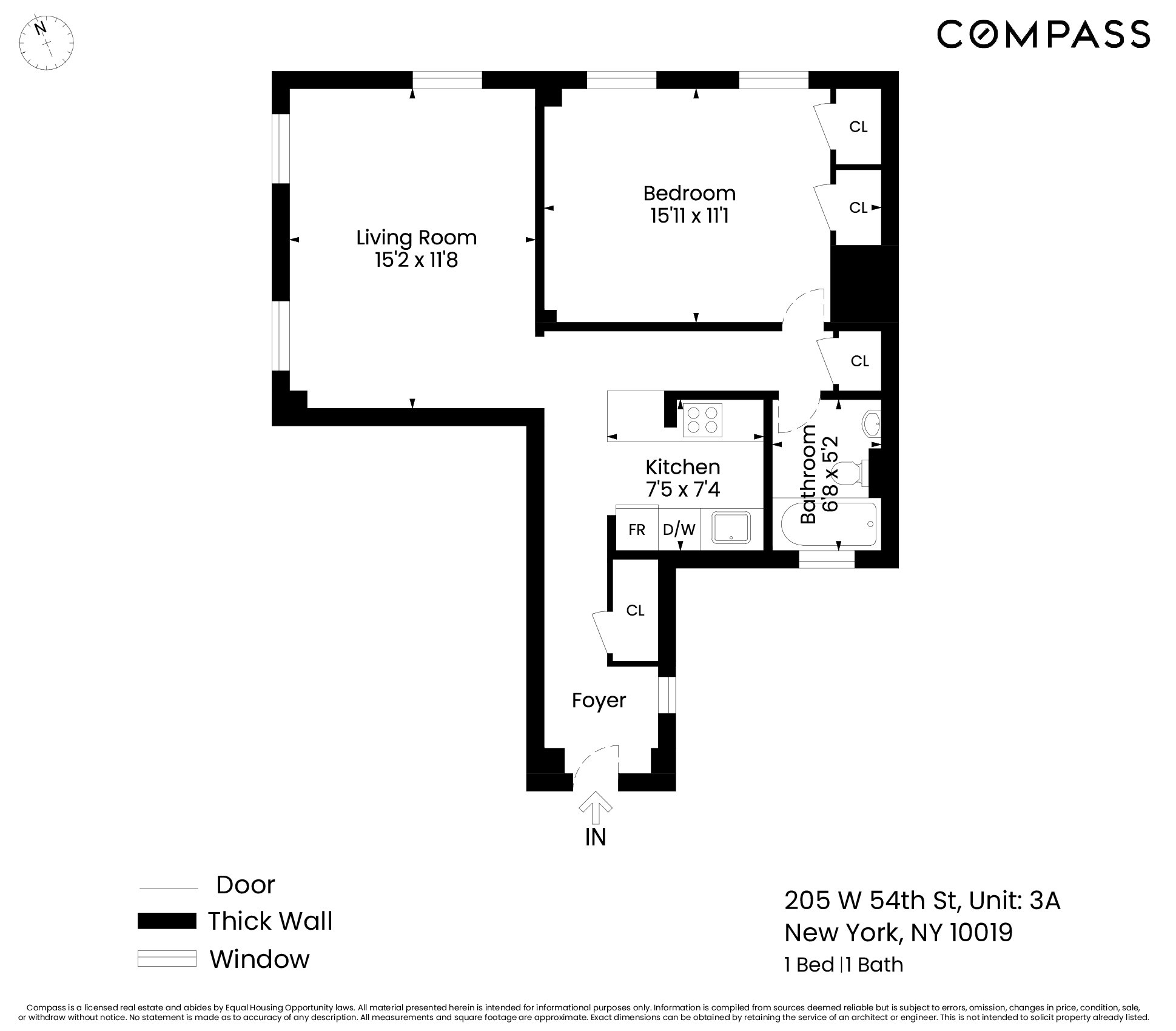 205 West 54th Street, Unit 3A Manhattan, NY 10019 - Photo 14 of 14 unknown