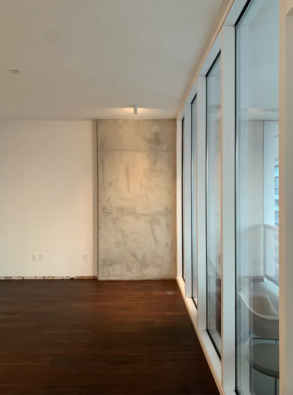 a view of wooden floor