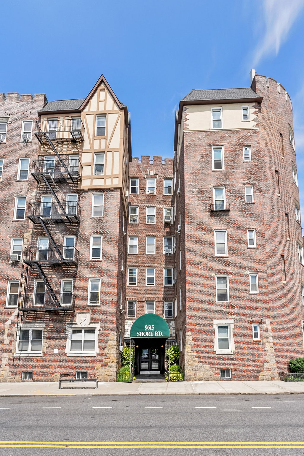 9615 Shore Road, Unit 4B Brooklyn, NY 11209 - Photo 12 of 13 a view of a building and a yard