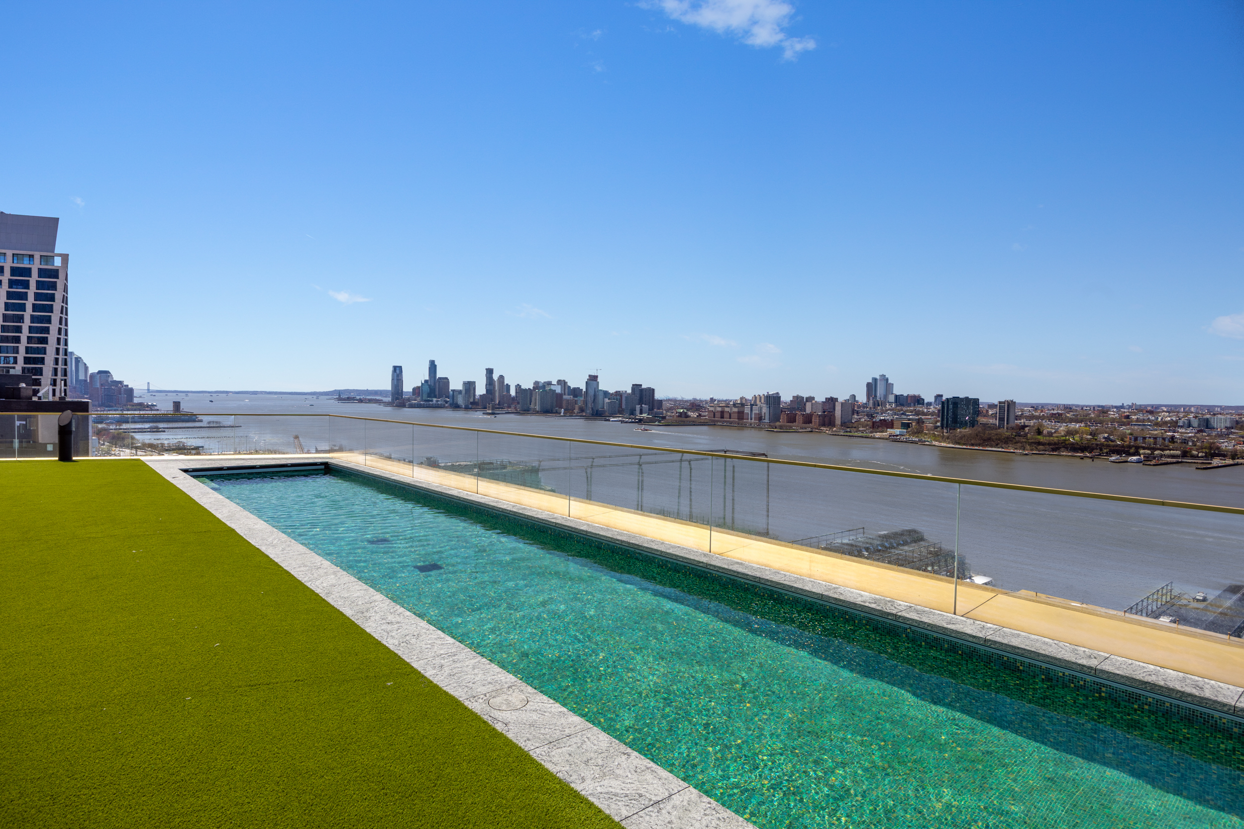 551 West 21st Street, Unit PH Manhattan, NY 10011 - Photo 42 of 51 a view of a lake with a big yard