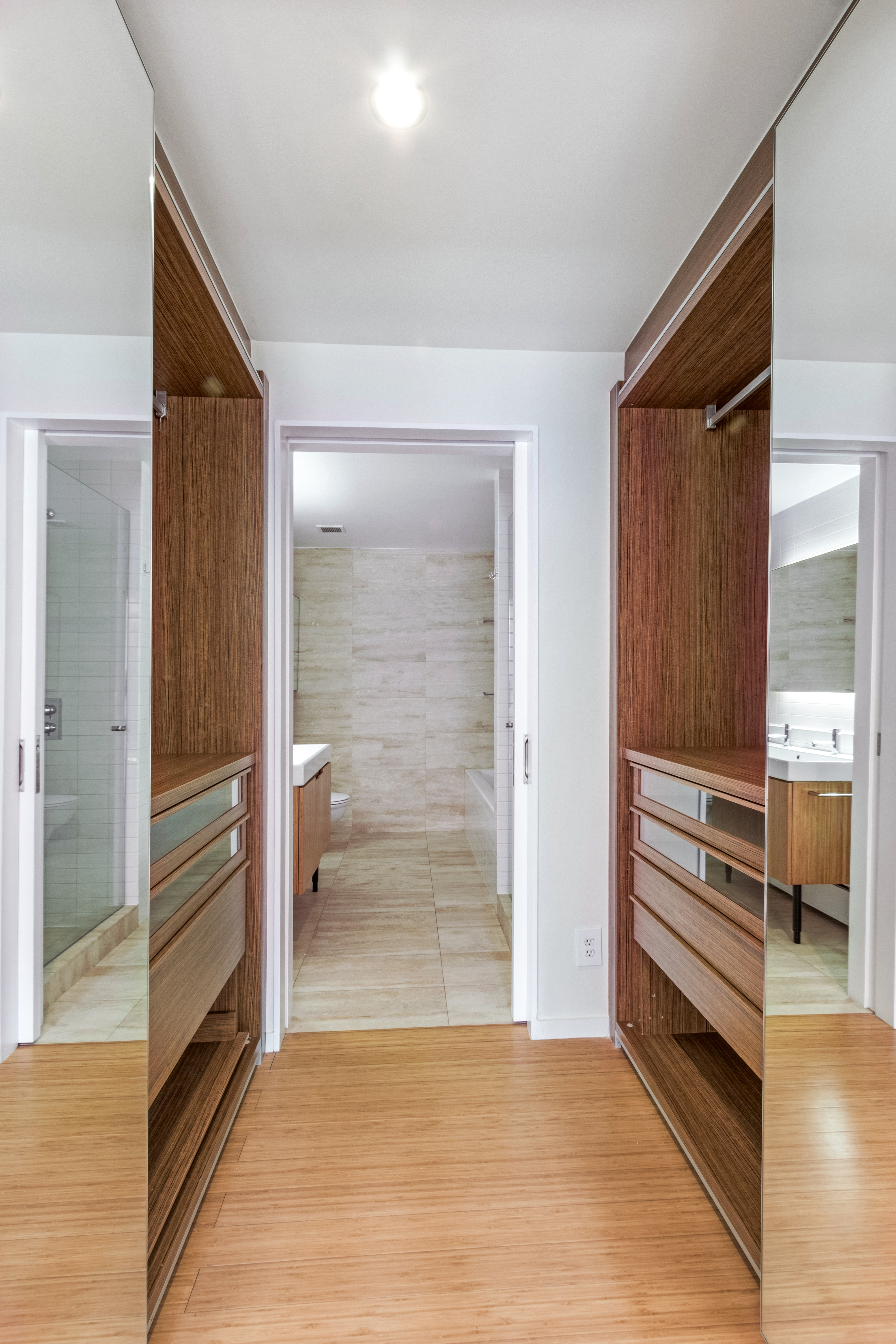 109 Norfolk Street, Unit 5 Manhattan, NY 10002 - Photo 6 of 14 wooden floor in an empty room