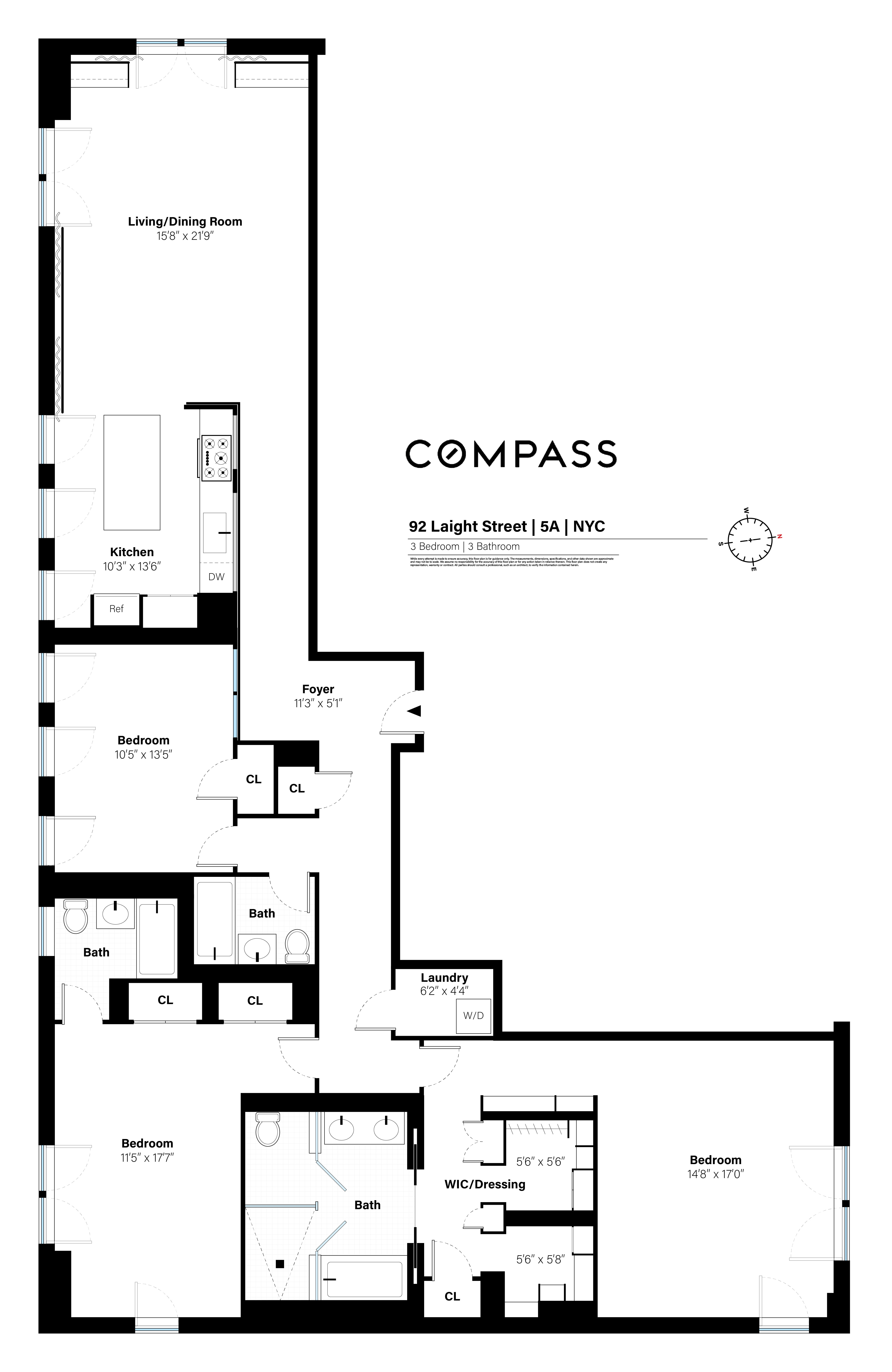 92 Laight Street, Unit 5A Manhattan, NY 10013 - Photo 14 of 14