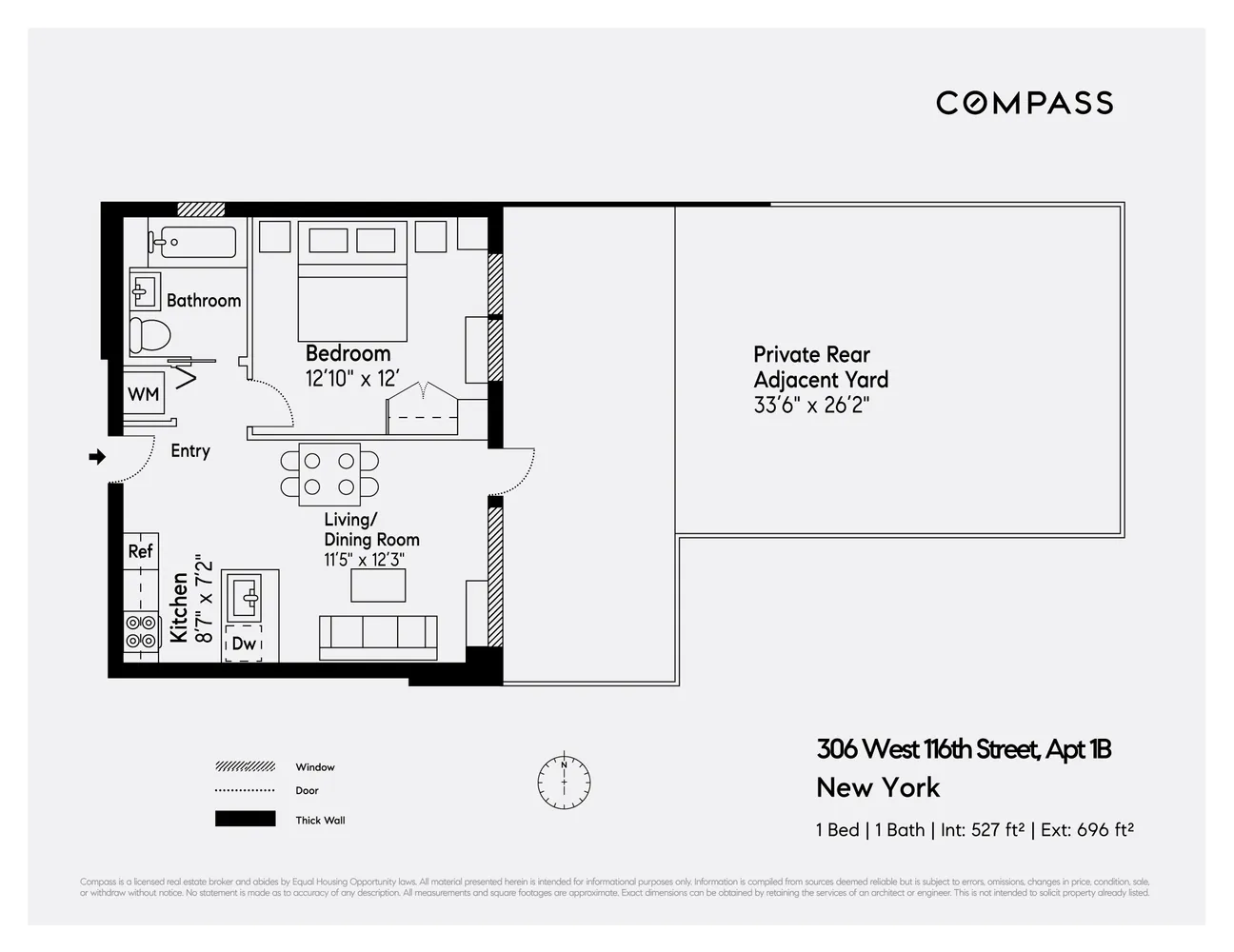 $675,000 | 306 West 116th Street, Unit 1B | Harlem