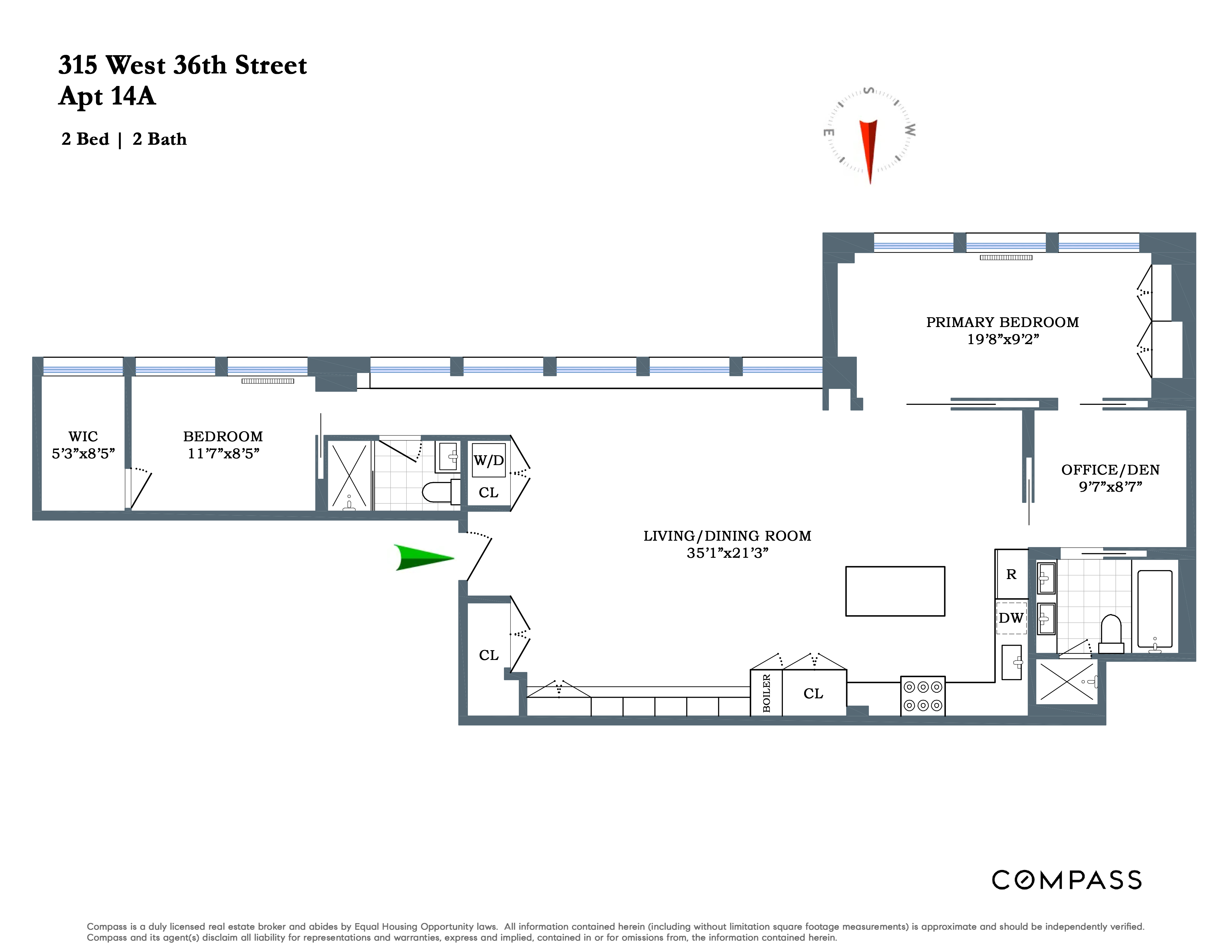 315 West 36th Street, Unit 14A Manhattan, NY 10018 - Photo 11 of 11