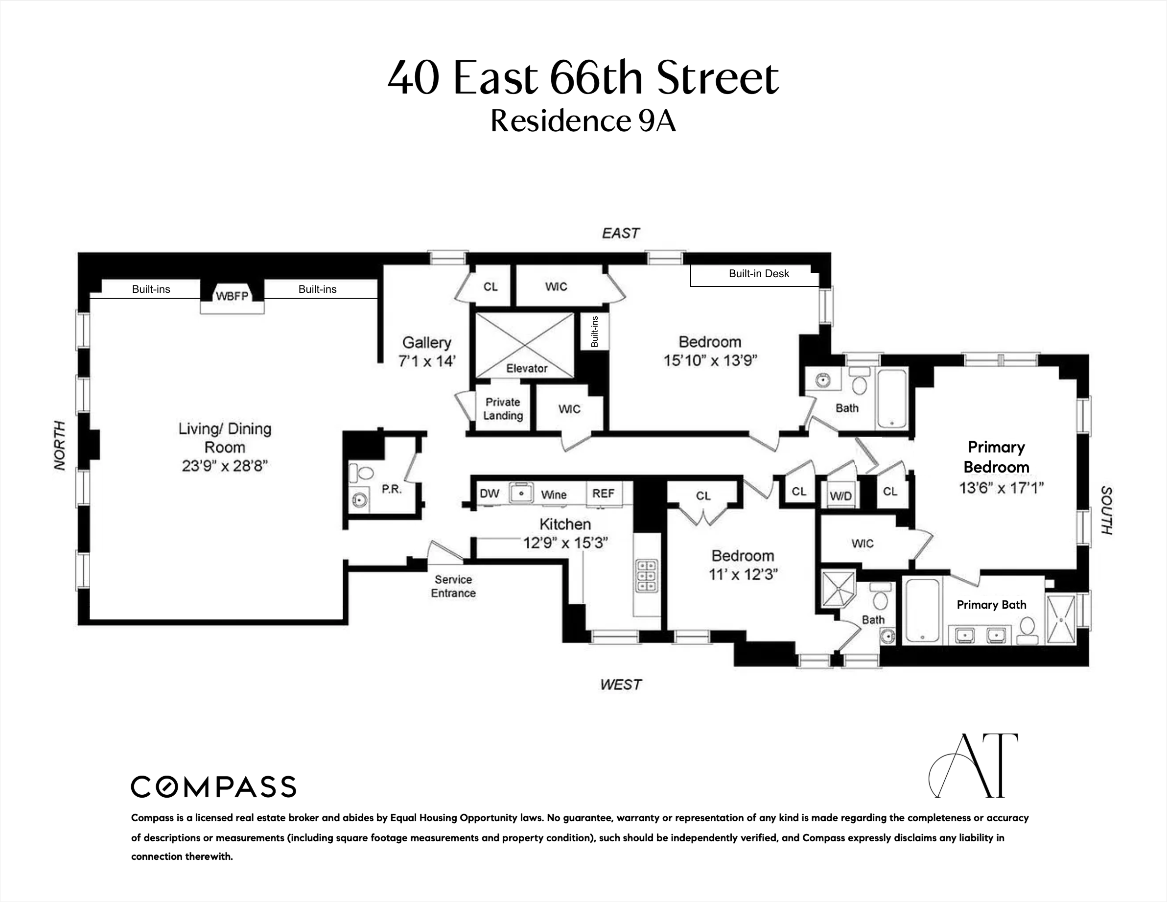 40 East 66th Street, Unit 9A Manhattan, NY 10065 - Photo 14 of 14