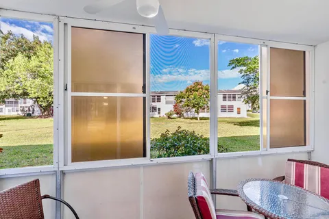 a bathroom with a window
