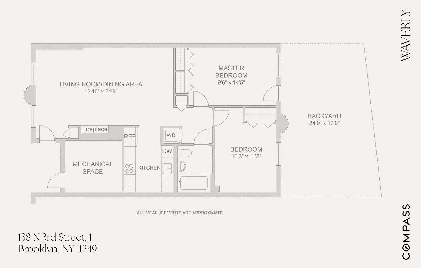 138 North 3rd Street, Unit 1 Brooklyn, NY 11249 - Photo 9 of 9 unknown