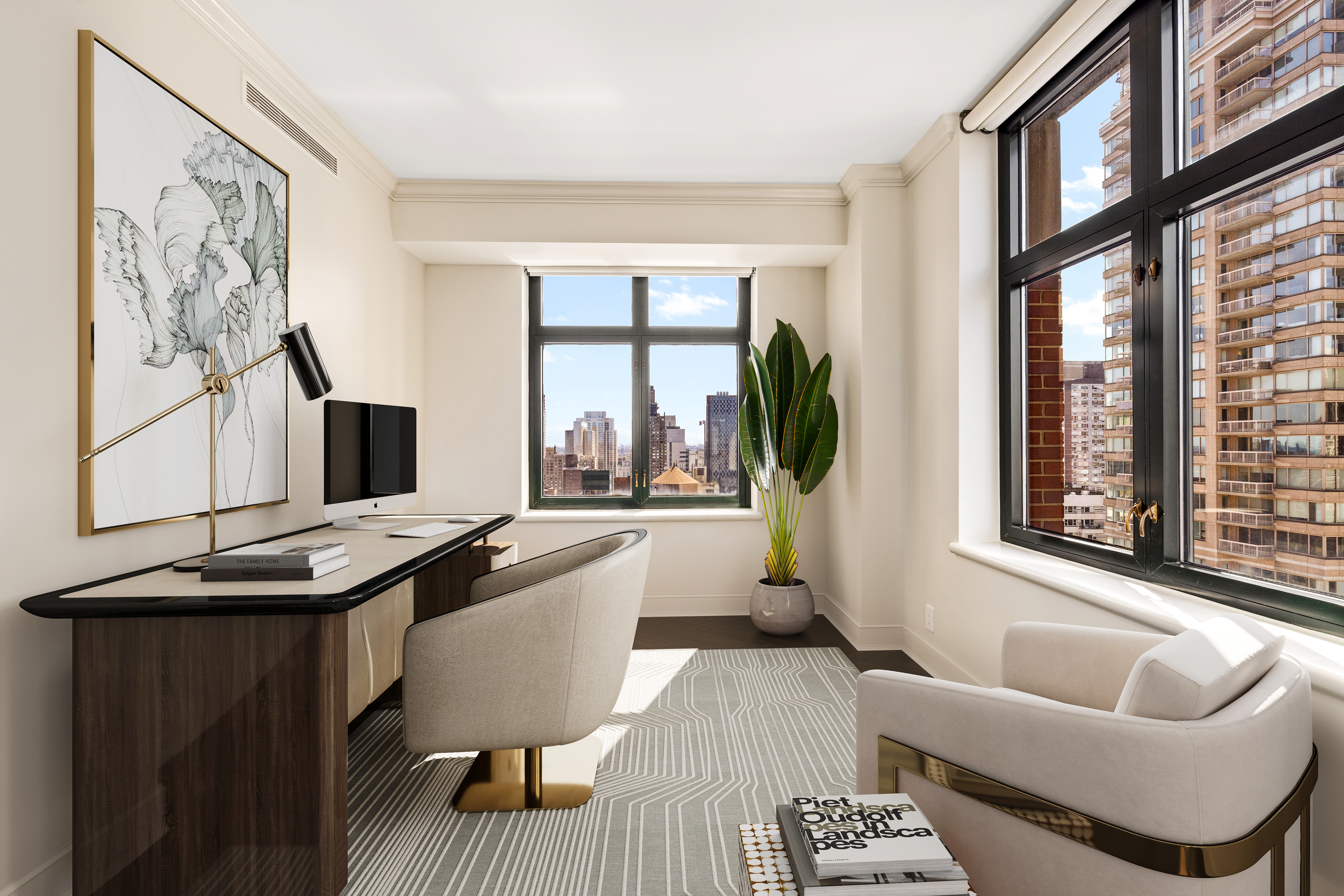 188 East 70th Street, Unit 22A Manhattan, NY 10021 - Photo 7 of 17 a living room with furniture and a window