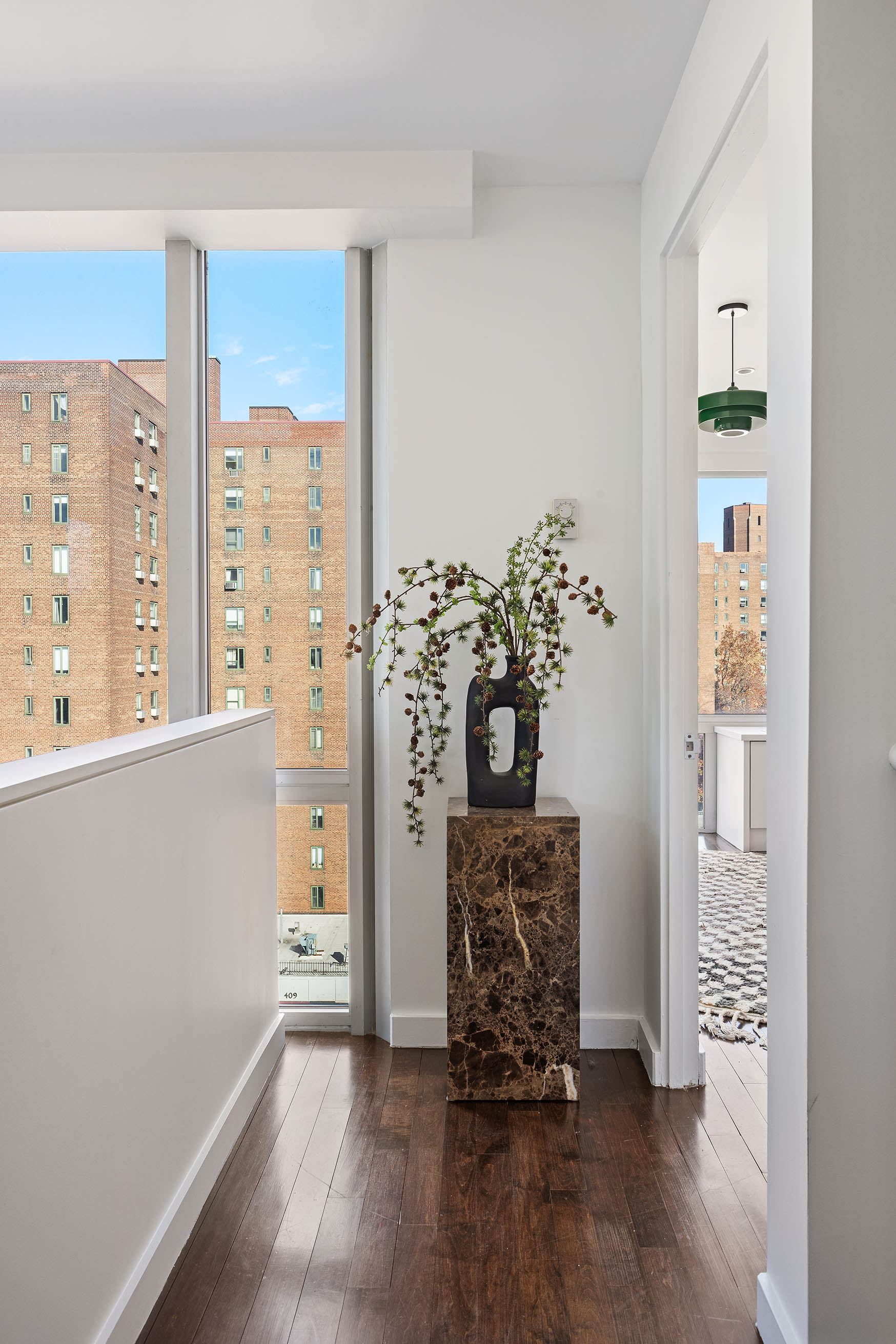 425 East 13th Street, Unit PHFG Manhattan, NY 10009 - Photo 19 of 31 a view of entryway with wooden floor