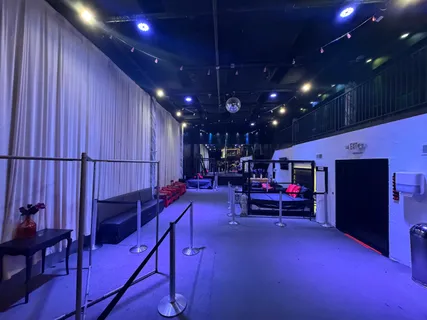 a view of a storage room