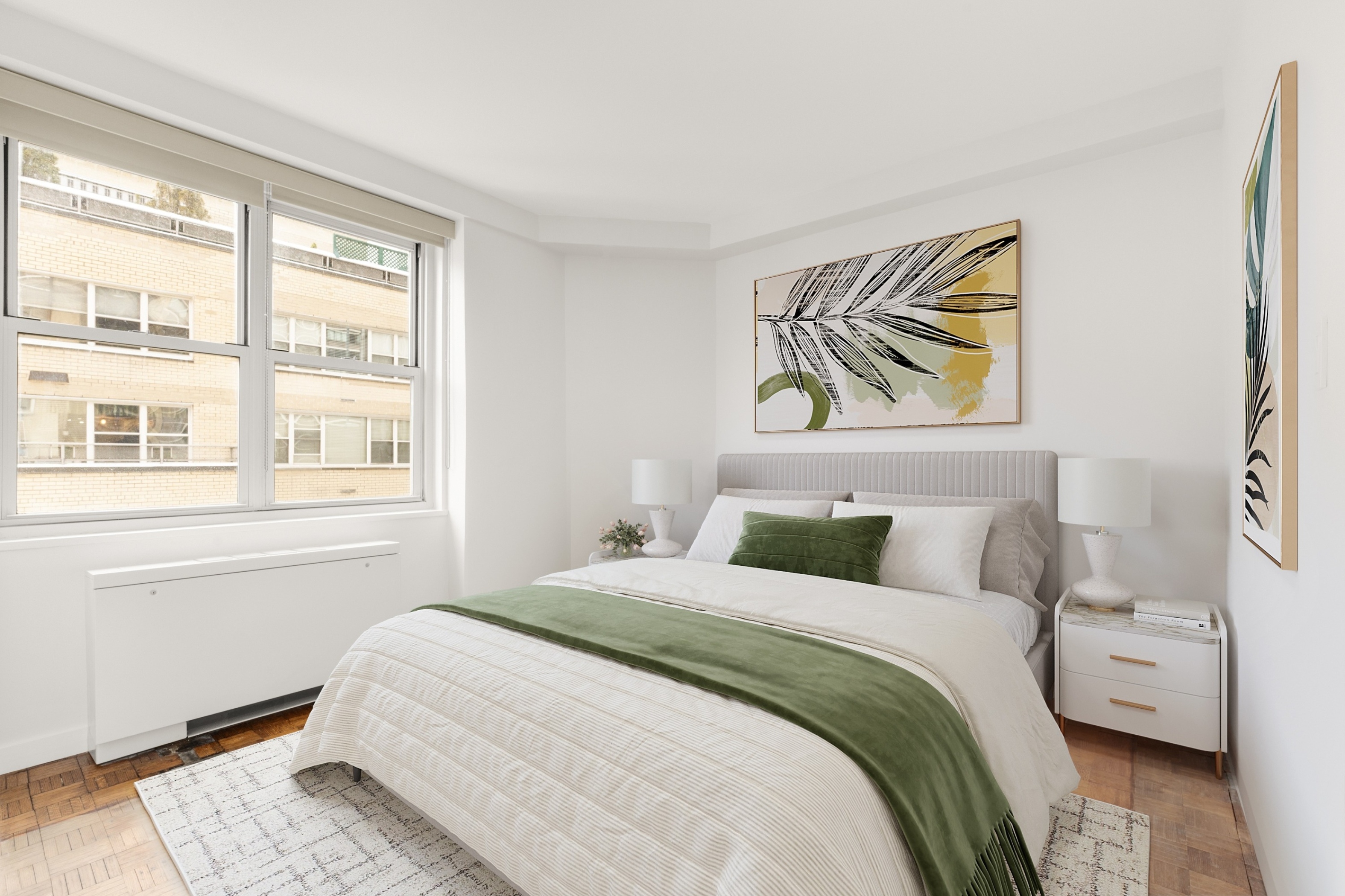 520 East 72nd Street, Unit 10H Manhattan, NY 10021 - Photo 6 of 10 a bedroom with a bed and a window