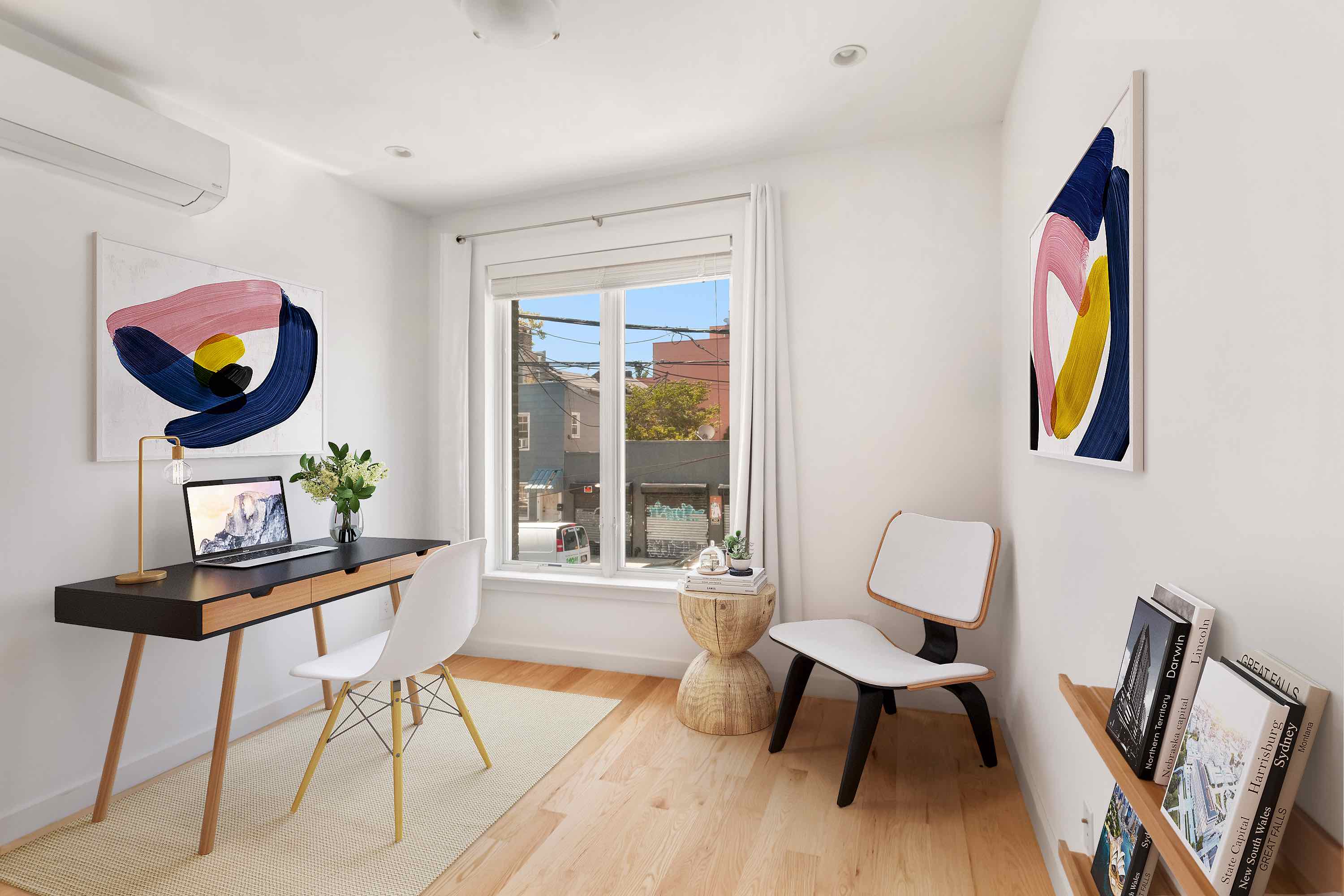 320 Humboldt Street, Unit 2 Brooklyn, NY 11211 - Photo 7 of 10 a living room with furniture and a window