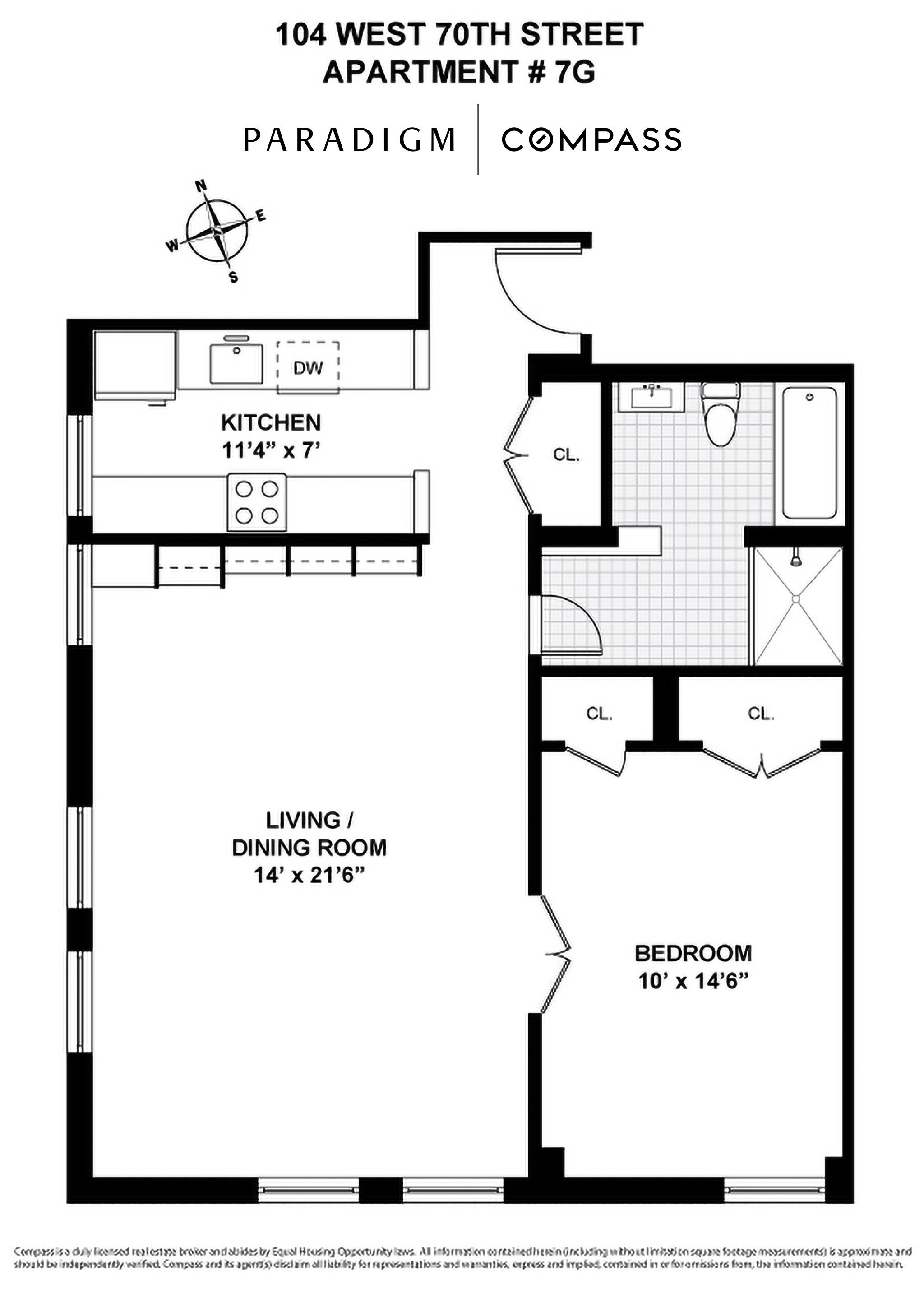 104 West 70th Street, Unit 7G Manhattan, NY 10023 - Photo 8 of 8 unknown