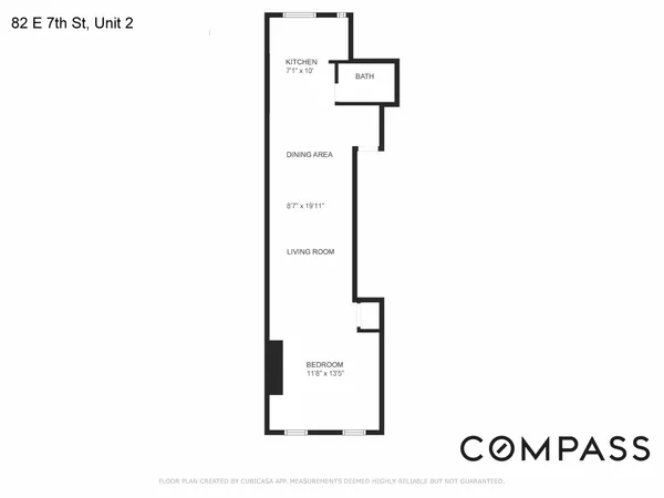 $3,600 | 82 East 7th Street, Unit 2 | East Village