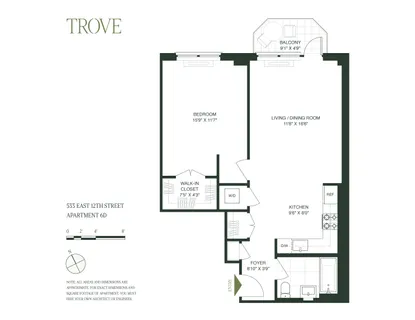 $1,199,000 | 533 East 12th Street, Unit 6D | East Village
