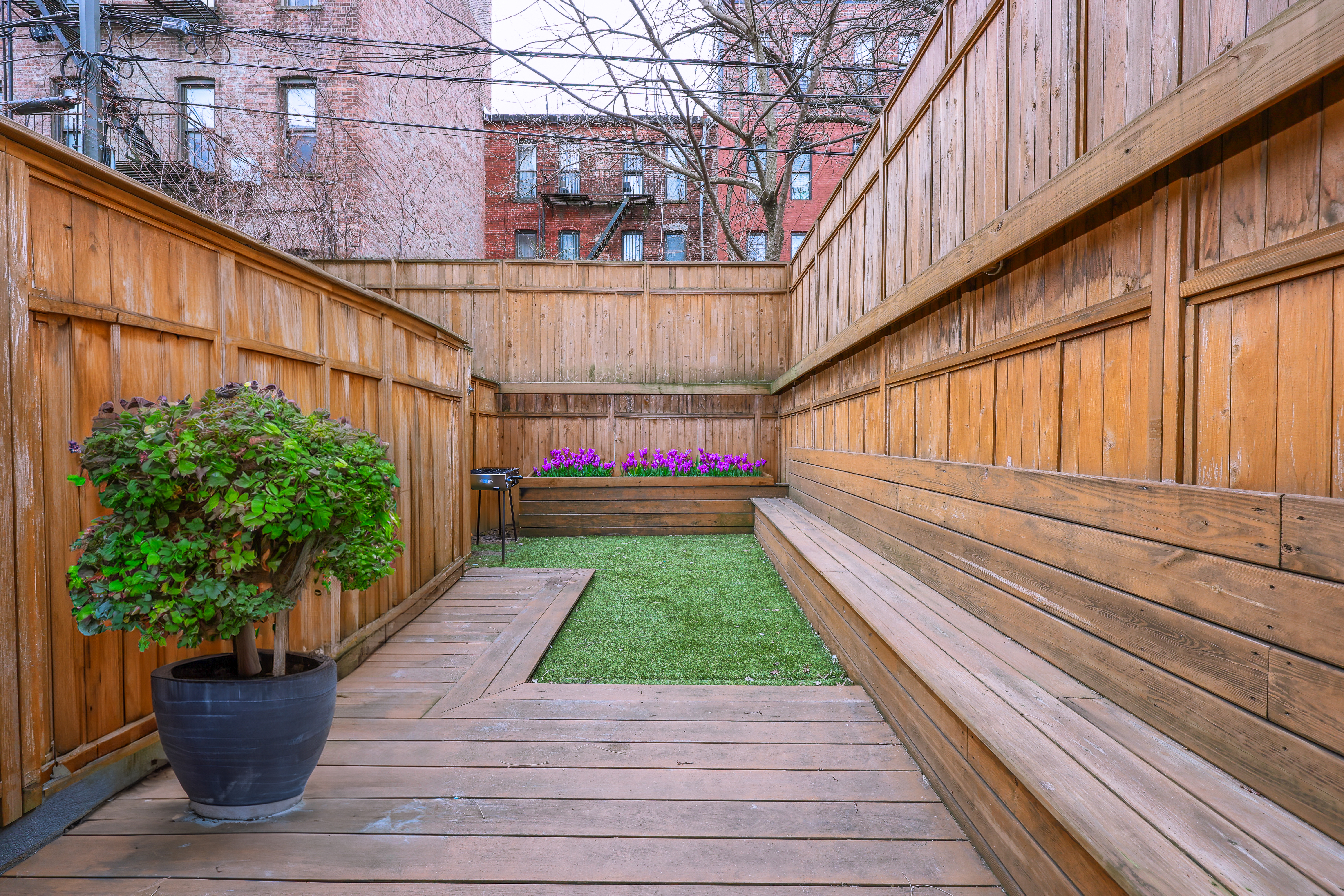 548 Lafayette Avenue, Unit 1A Brooklyn, NY 11205 - Photo 1 of 12 a view of pathway with balcony