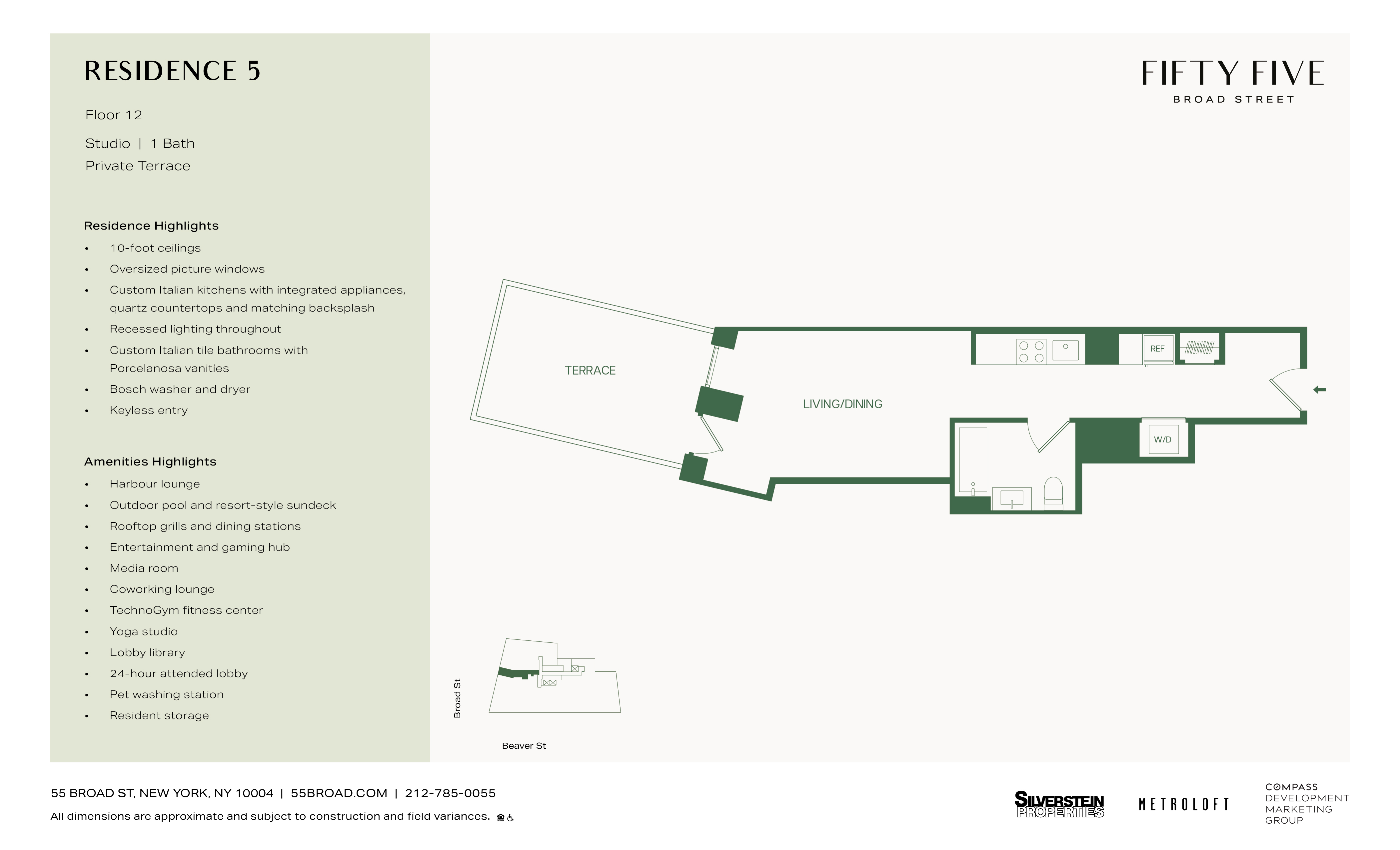 55 Broad Street, Unit 1203 Manhattan, NY 10004 - Photo 13 of 13 unknown