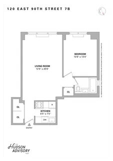 $750,000 | 120 East 90th Street, Unit 7B | Upper East Side