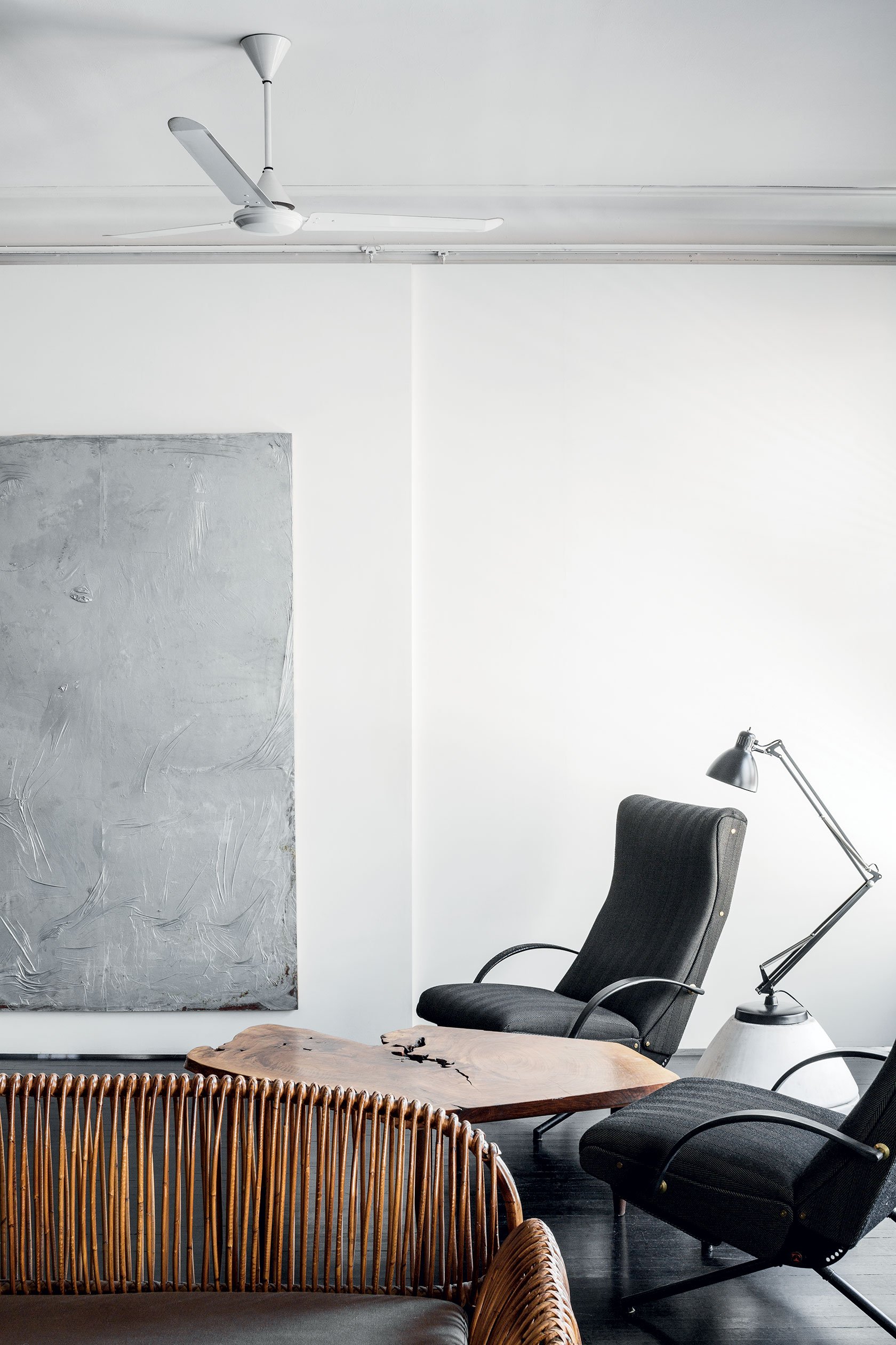 366 Broadway, Unit 5C Manhattan, NY 10013 - Photo 8 of 18 a bedroom with a bed and chair