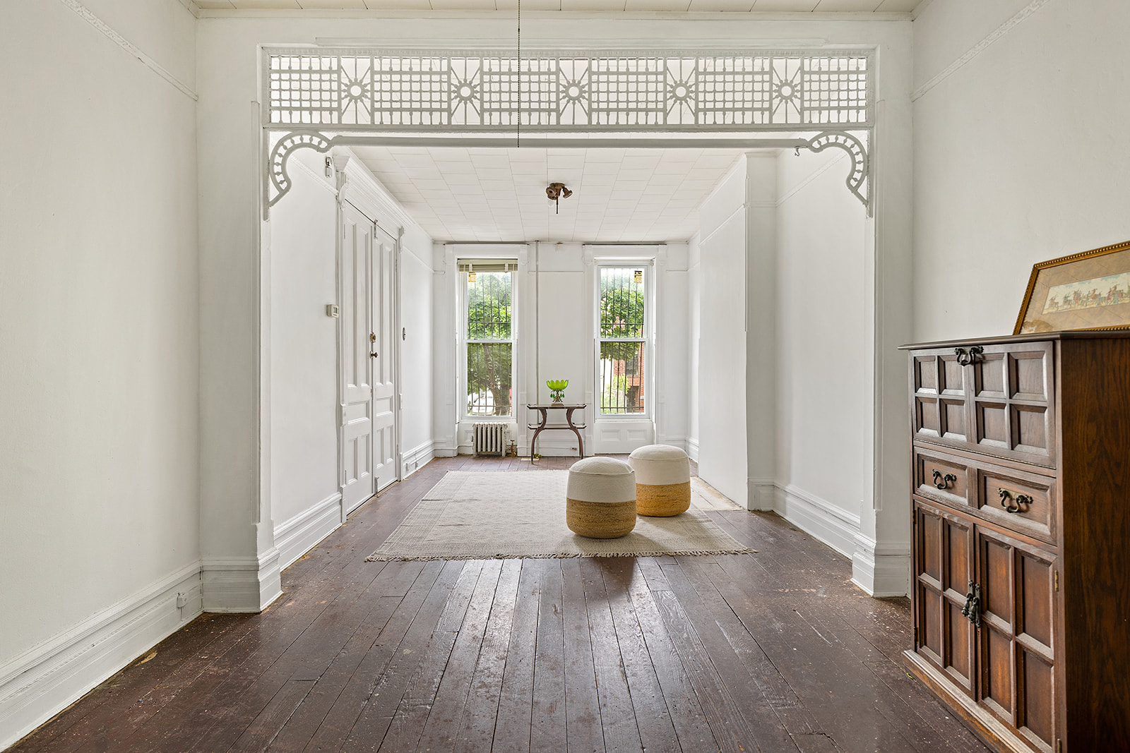 1599 A Pacific Street Brooklyn, NY 11213 - Photo 1 of 14 a view of an entryway with wooden floor