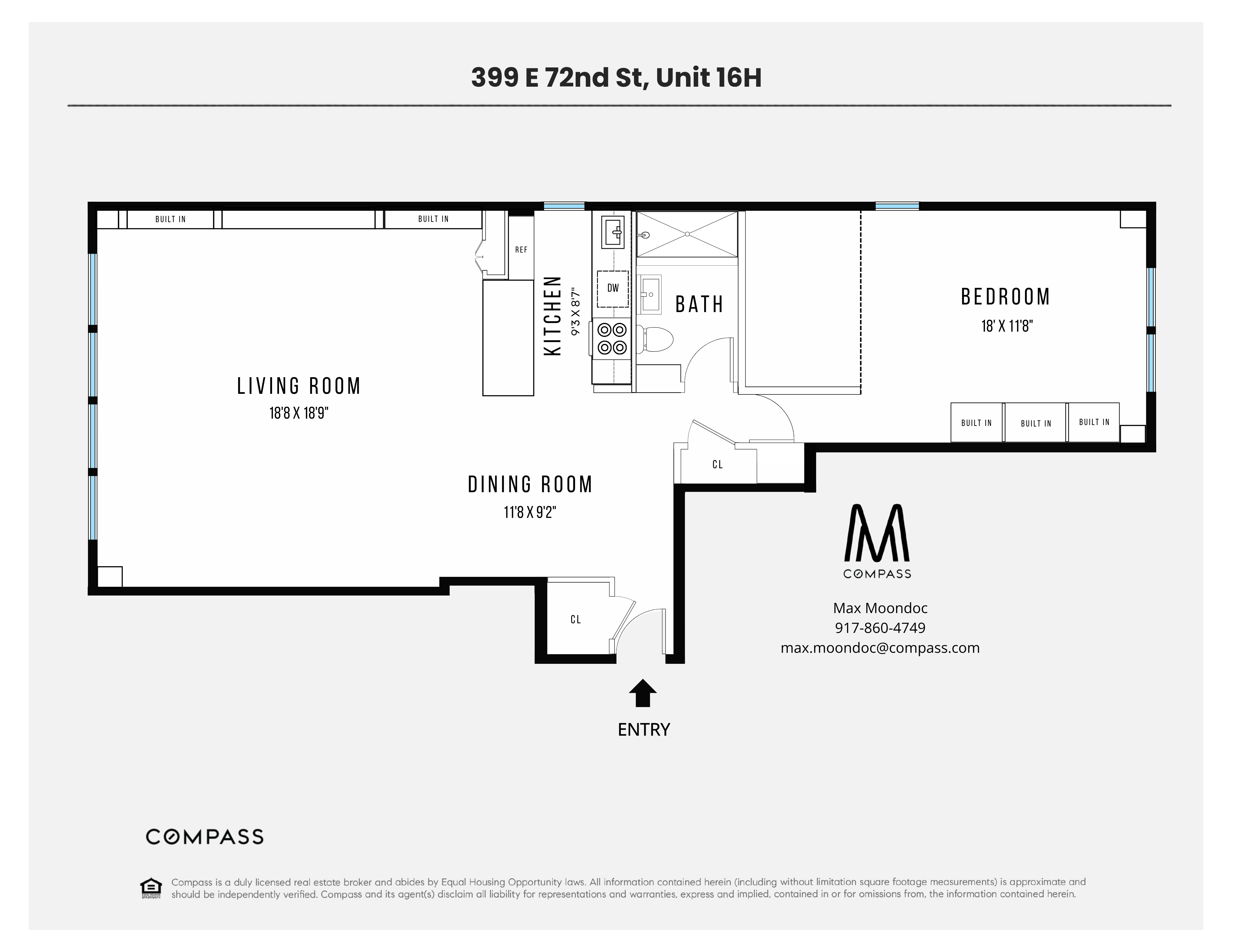 399 East 72nd Street, Unit 16H Manhattan, NY 10021 - Photo 11 of 11 Gallery Image 11