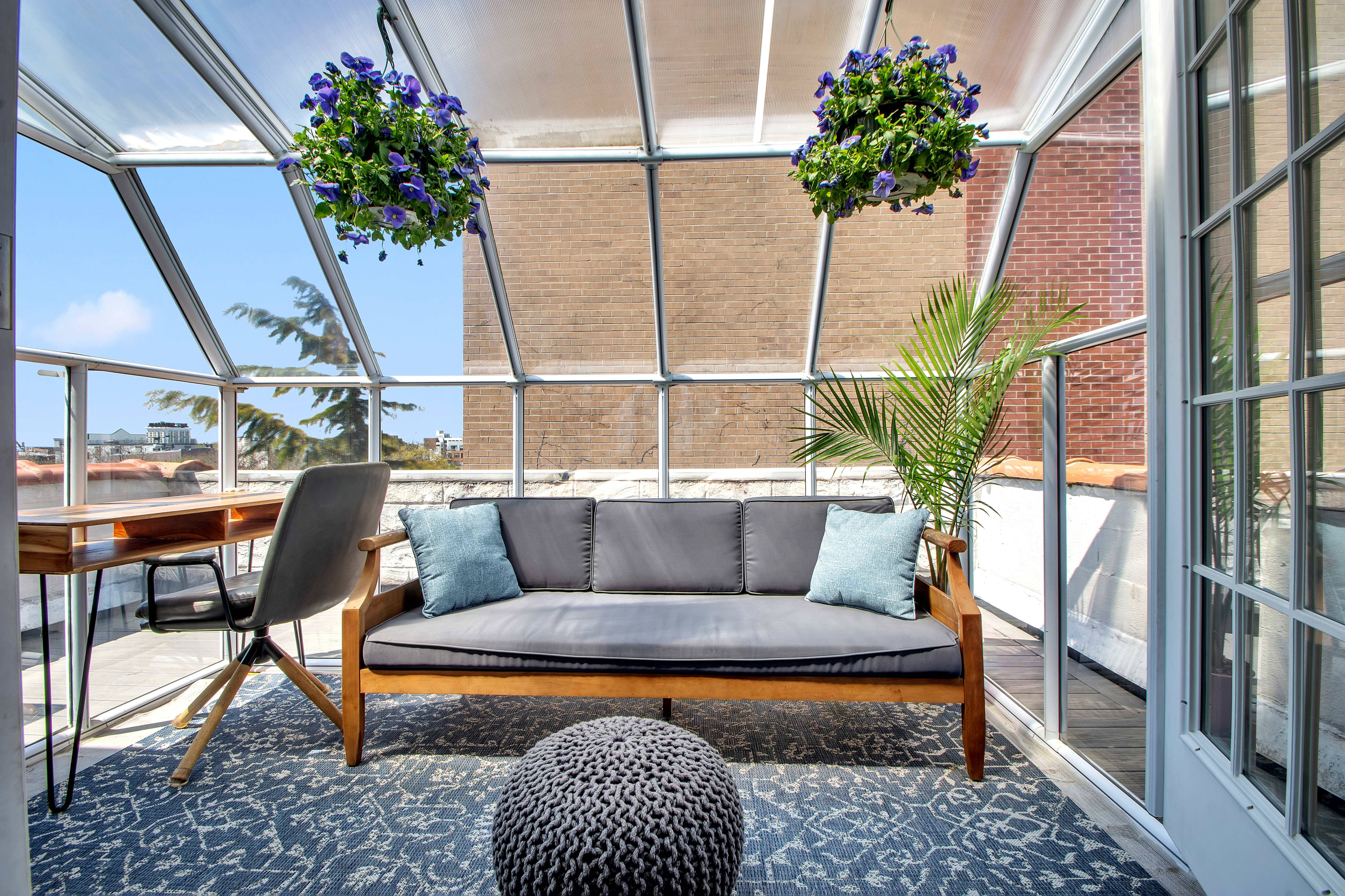 594 6th Avenue, Unit 3 Brooklyn, NY 11215 - Photo 5 of 11 a living room with furniture and a potted plant