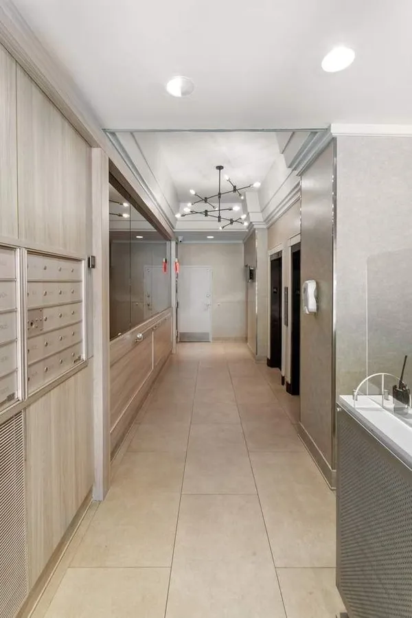 a front view of a building