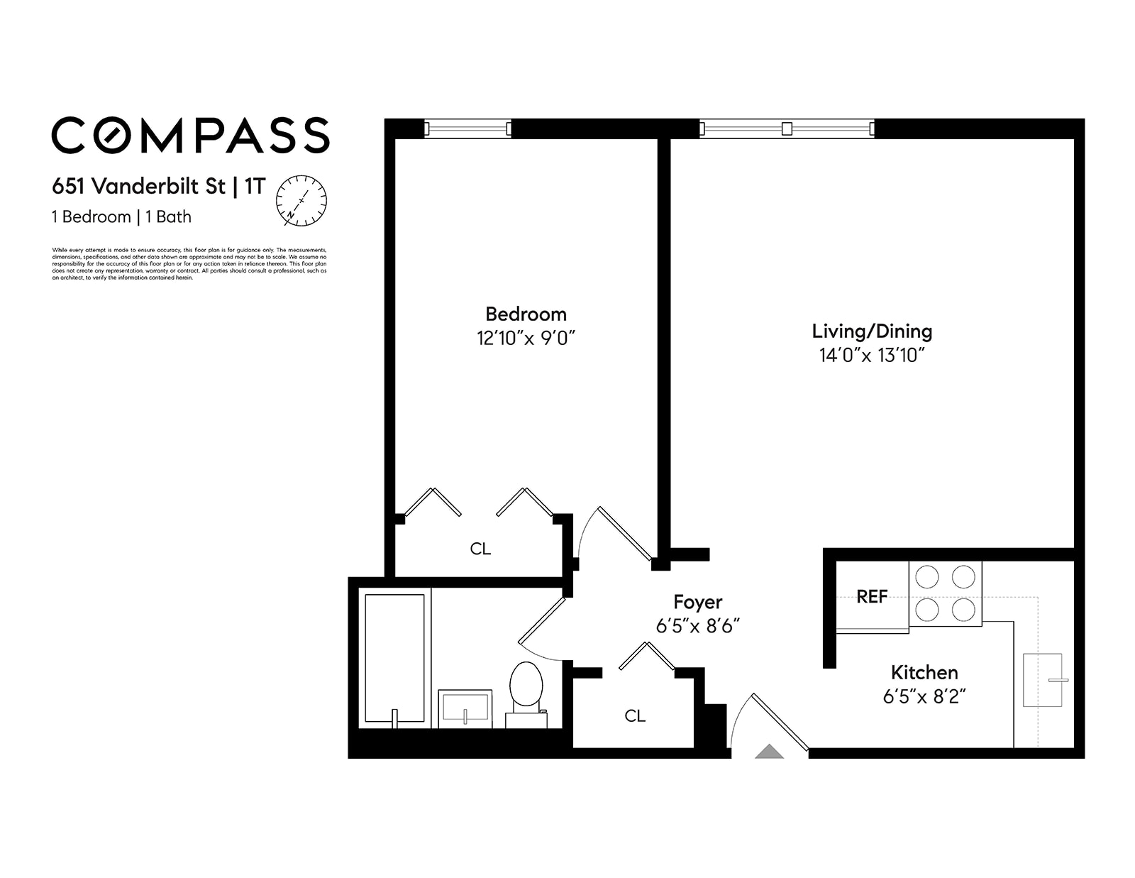 651 Vanderbilt Street, Unit T1 Brooklyn, NY 11218 - Photo 9 of 9 Gallery Image 9