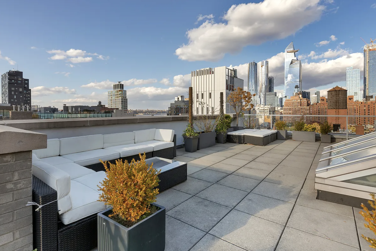 444 West 19th Street, Unit PH1 Manhattan, NY 10011 - Photo 7 of 8 a view of terrace with seating space