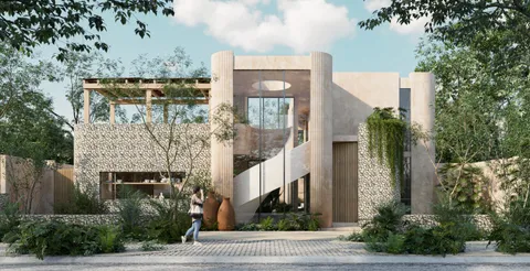 $1,310,000 | Cosmos By Amari 5 Av Sur 13, Unit 3, Central Tulum, Mexico, FL 33431