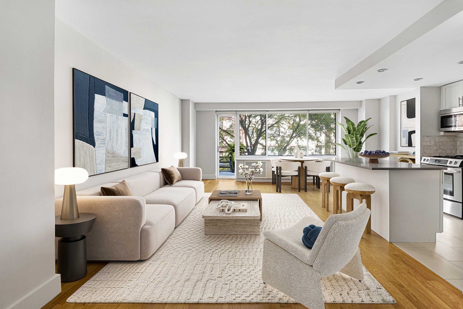 $1,100,000 | 400 Central Park West, Unit 3W | Upper West Side