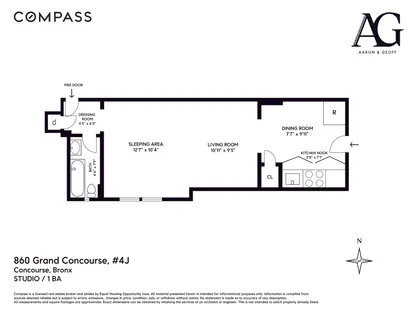 $159,900 | 860 Grand Concourse, Unit 4J | Concourse Village