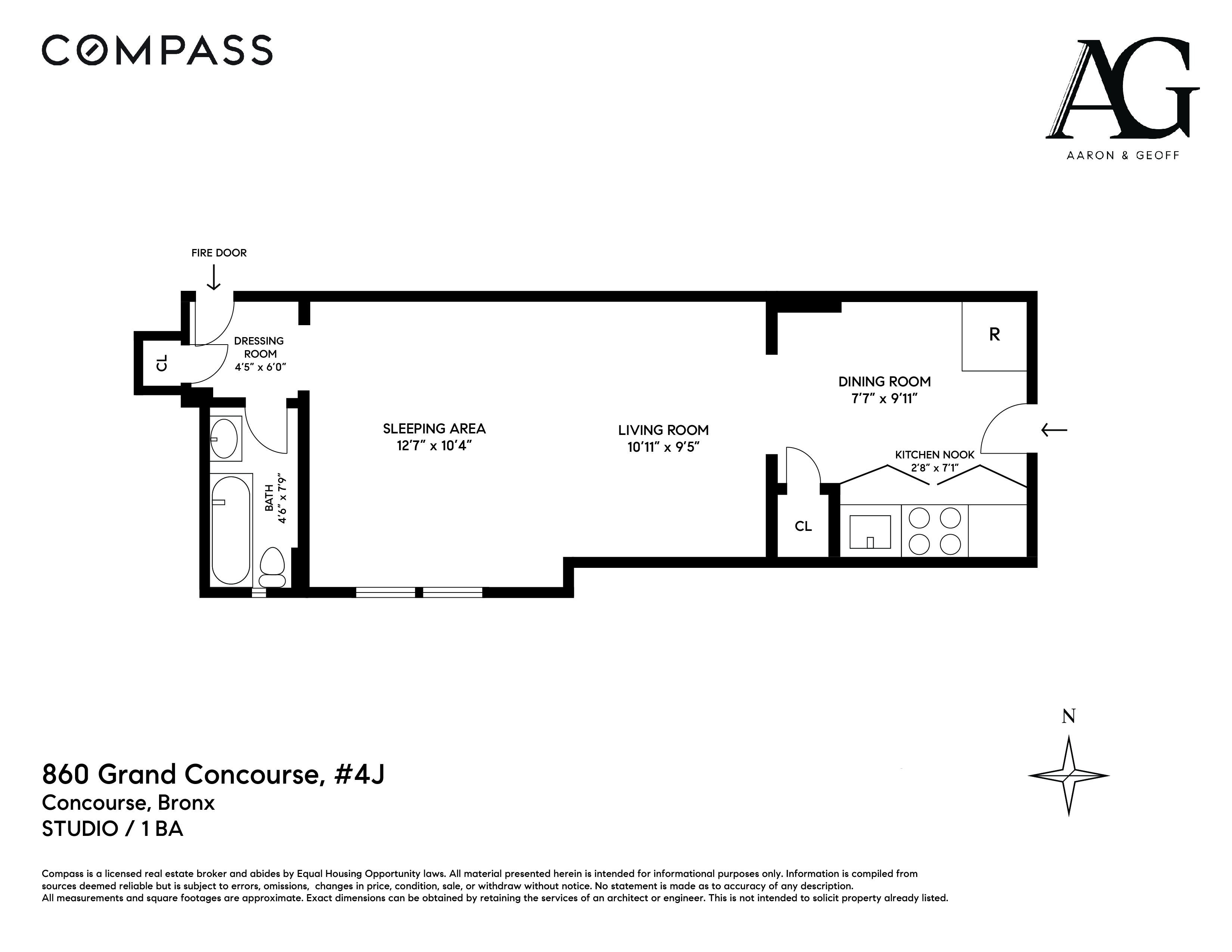 860 Grand Concourse 4J Concourse Bronx NY 10451
