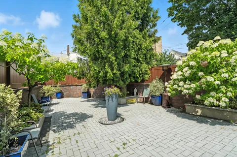 a view of a outdoor space with a patio