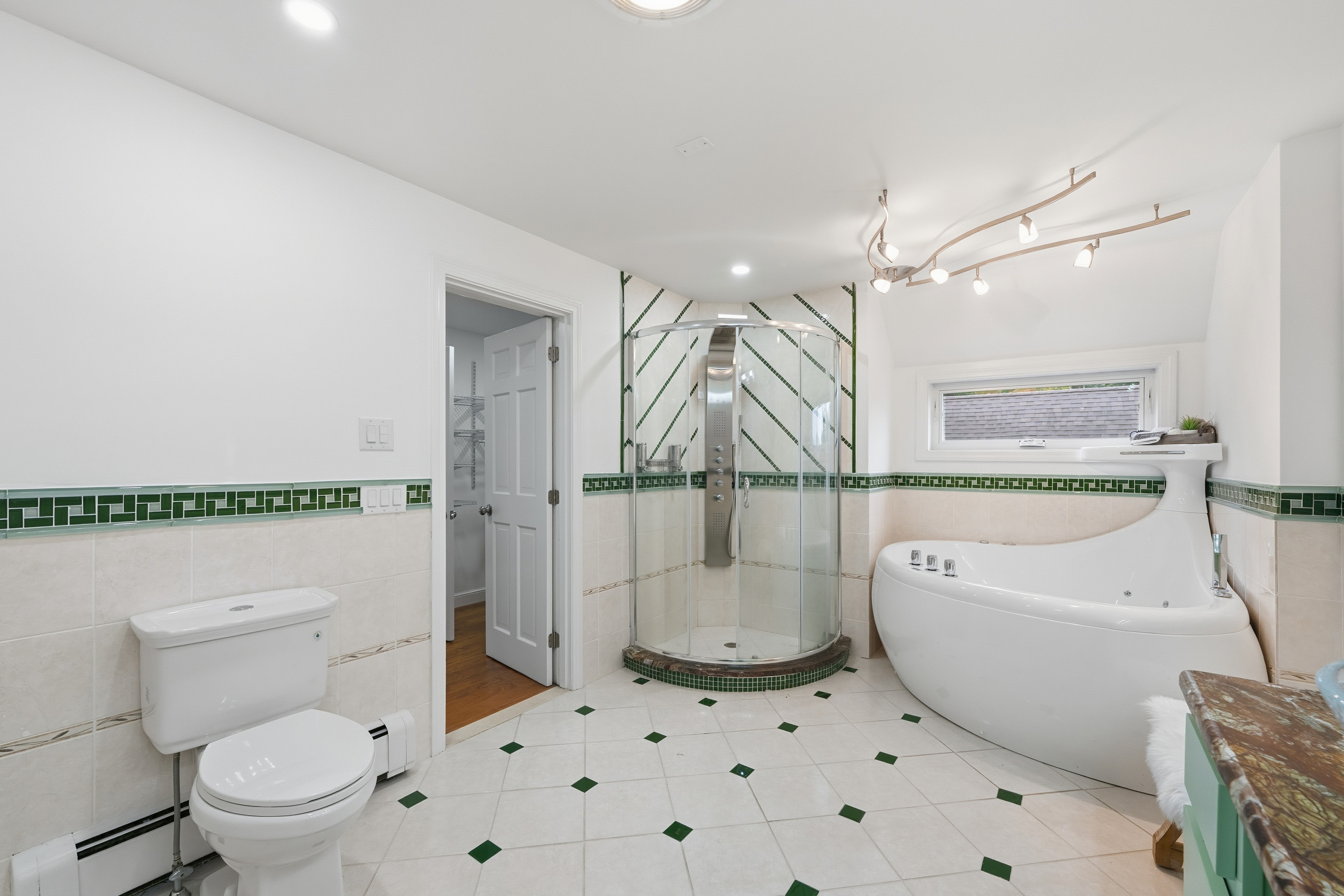 6 Lynbrook Road Southborough, MA 01772 - Photo 31 of 84 a bathroom with a toilet a sink and a shower