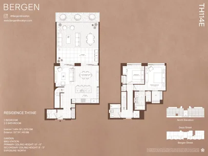 $2,650,000 | 323 Bergen Street, Unit TH114E | Boerum Hill