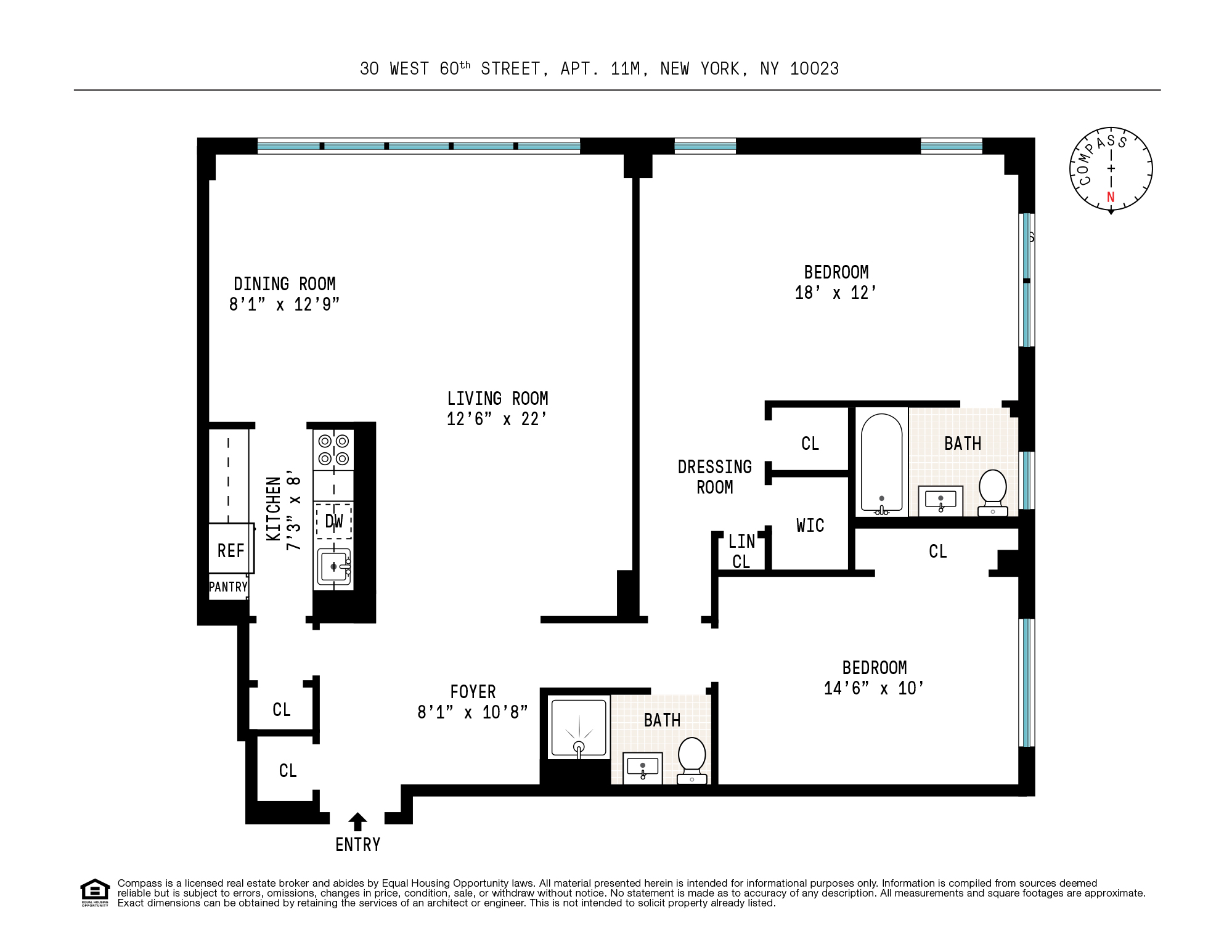 30 West 60th Street, Unit 11M Manhattan, NY 10019 - Photo 11 of 11