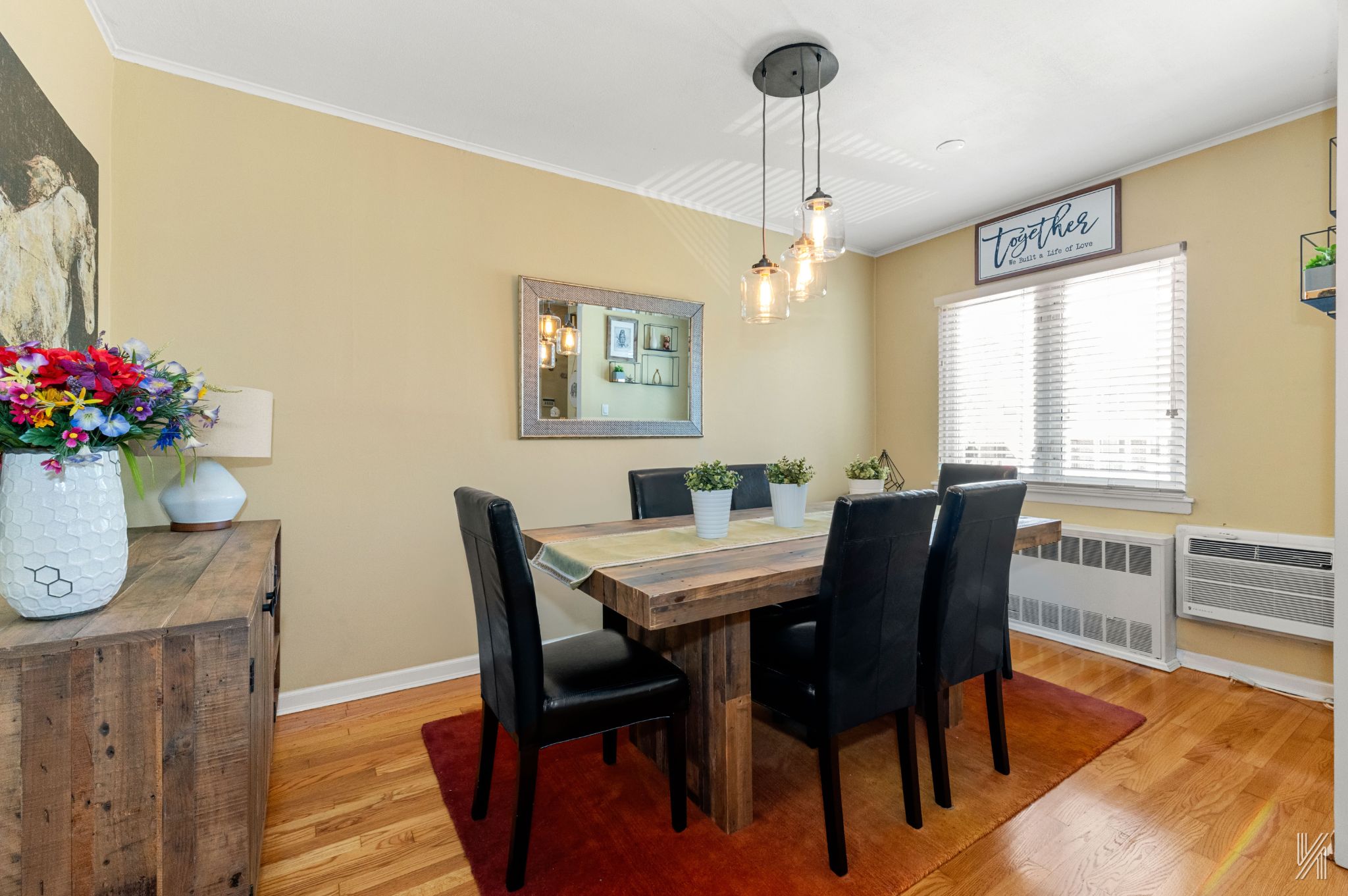 67-17 Eliot Avenue Queens, NY 11379 - Photo 6 of 21 a view of a dining room with furniture and wooden floor