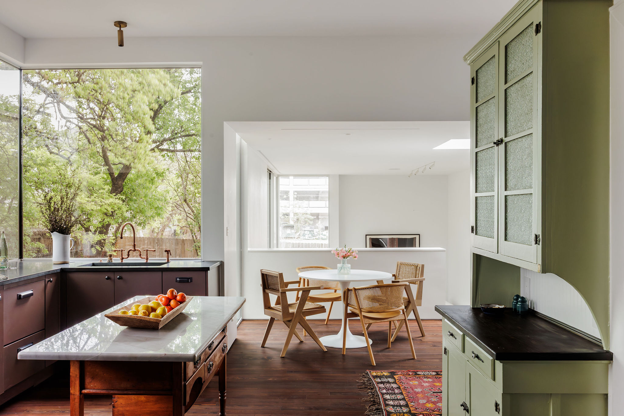 606 West 35th Street Austin, TX 78705 - Photo 13 of 37 a view of a dining room with furniture window and outside view