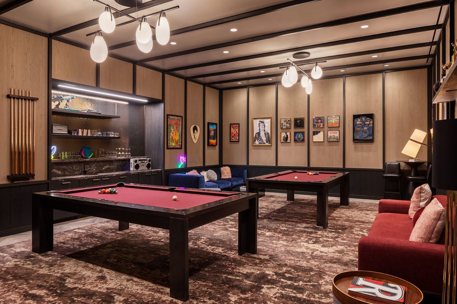 252 South Street, Unit 52J Manhattan, NY 10002 - Photo 13 of 17 a room with furniture pool table table tennis table