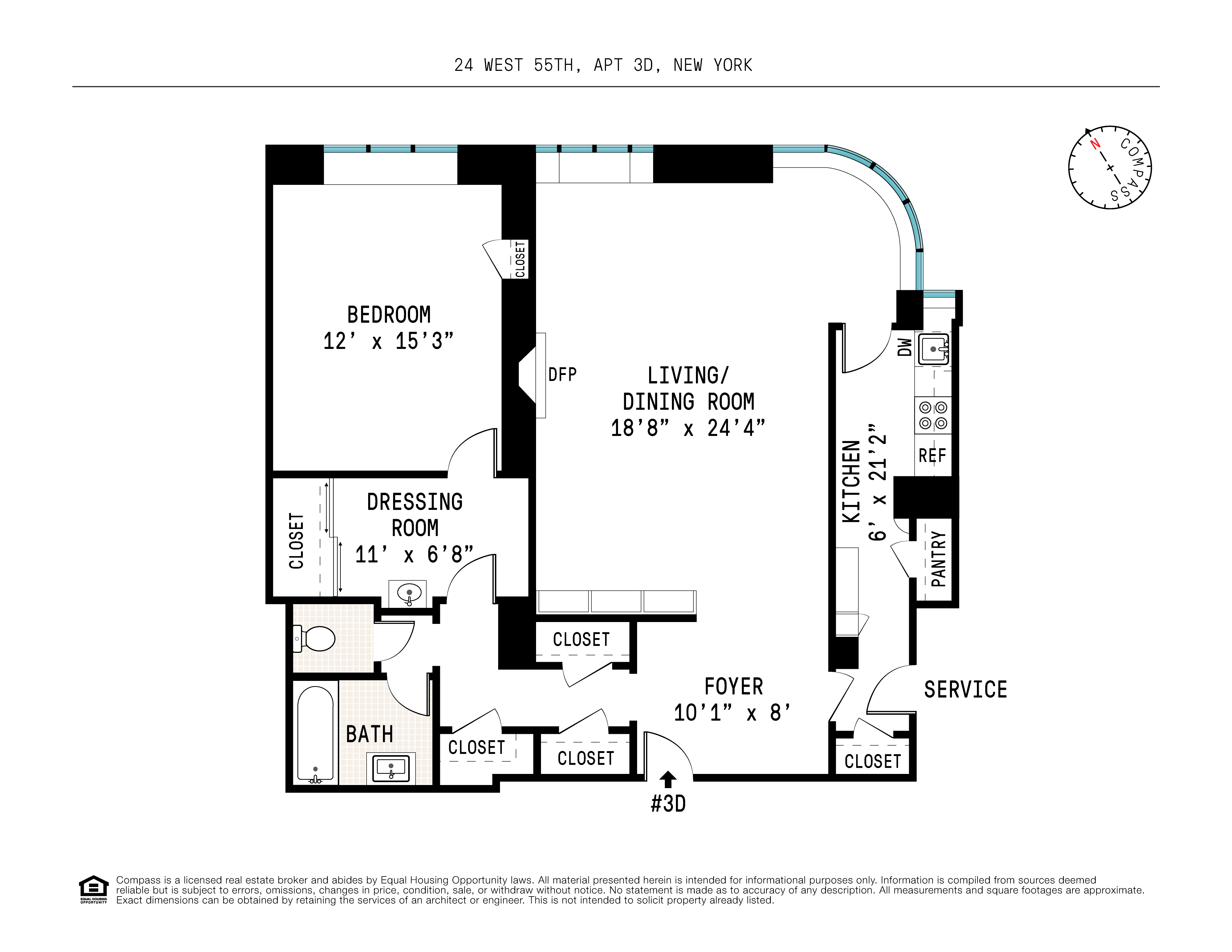 24 West 55th Street, Unit 3D Manhattan, NY 10019 - Photo 10 of 10 unknown