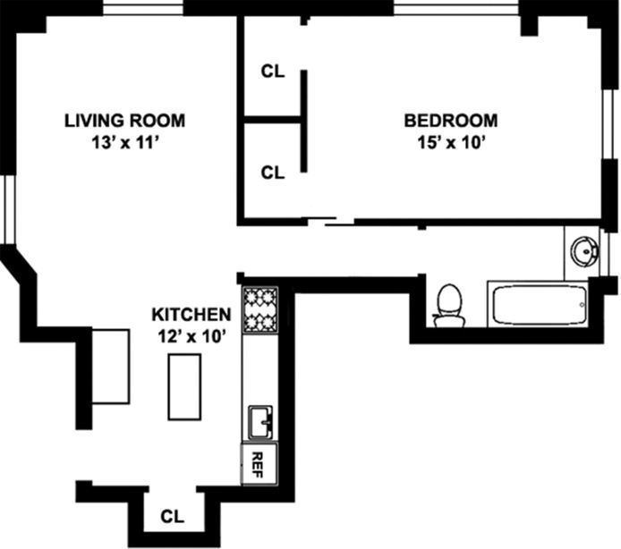 504 West 110th Street, Unit 8F Manhattan, NY 10025 - Photo 7 of 7 a picture of a park