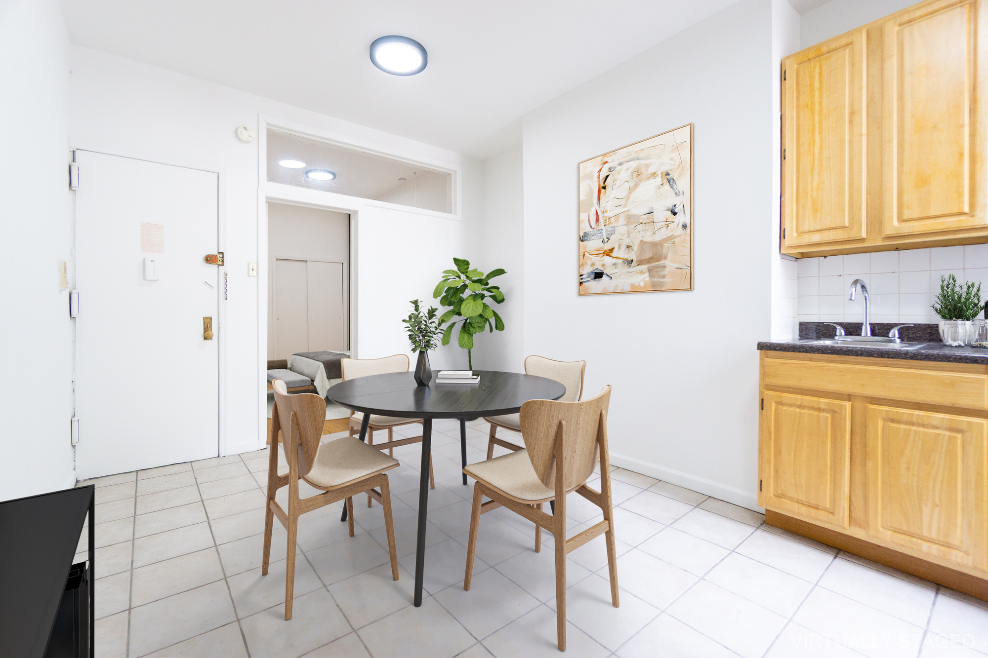 215 East 5th Street, Unit 3 Manhattan, NY 10003 - Photo 13 of 25 a view of a dining room with furniture and a window