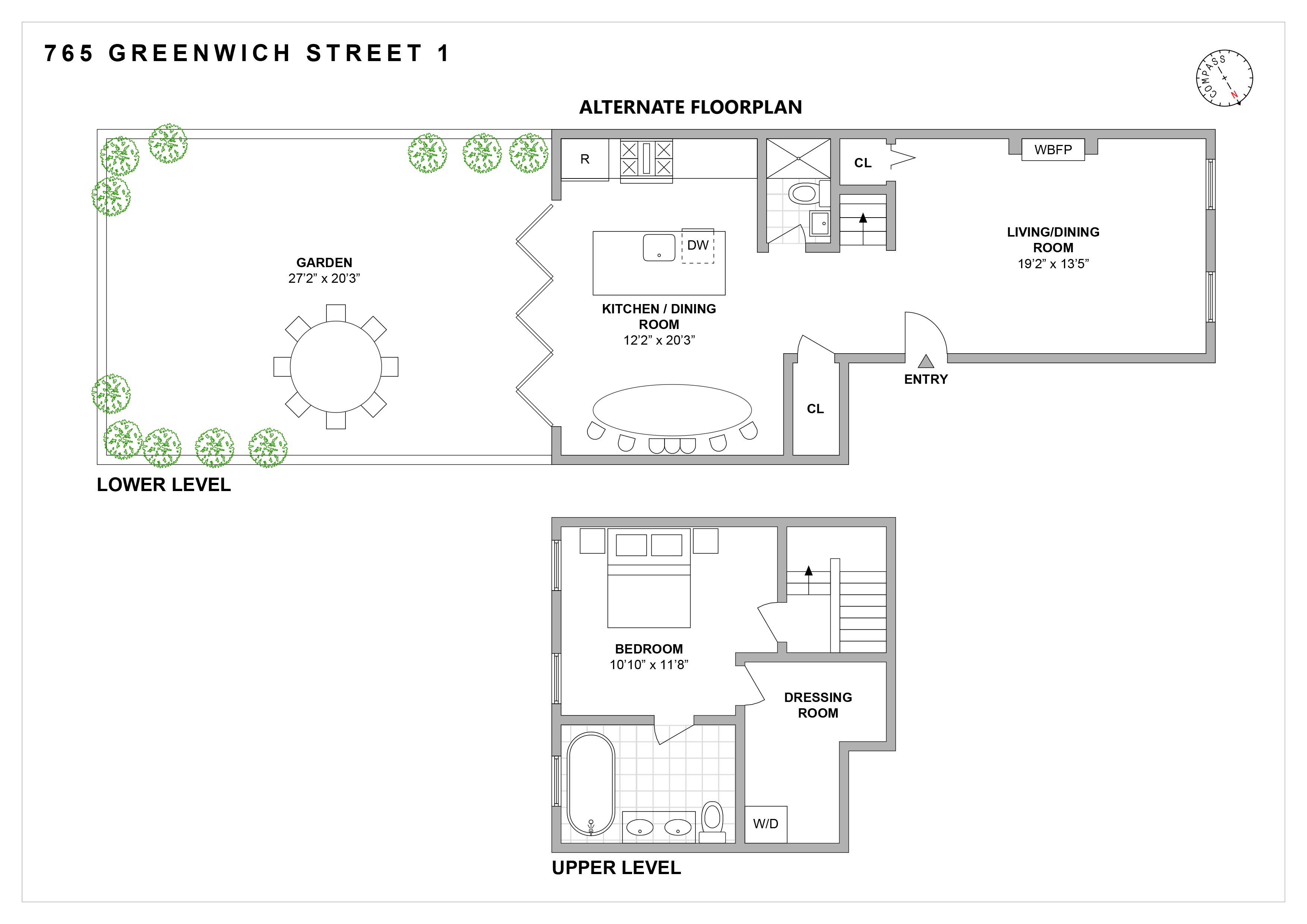 765 Greenwich Street, Unit 1 Manhattan, NY 10014 - Photo 18 of 18 a picture of a park with a bench