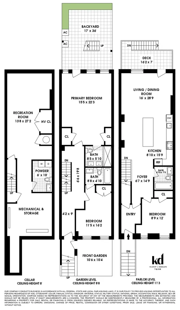 $1,888,000 | 129 West 131st Street, Unit 1 | Central Harlem